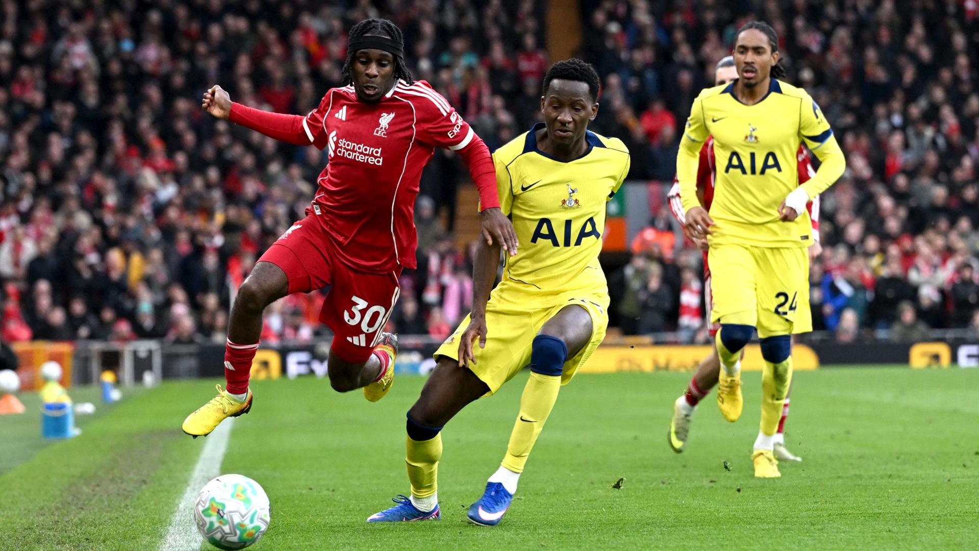 Liverpool and Tottenham play out Anfield draw