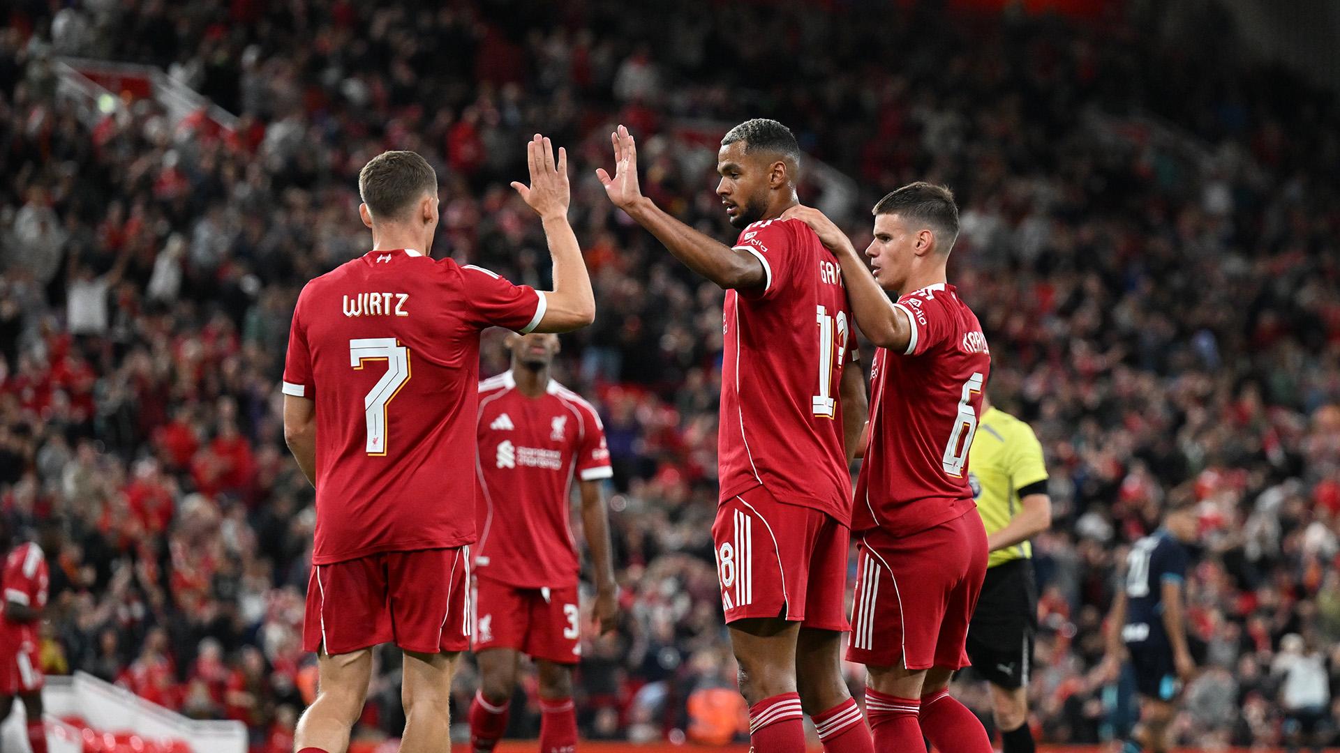 Mohamed Salah and Cody Gakpo help Reds to second Athletic Club win