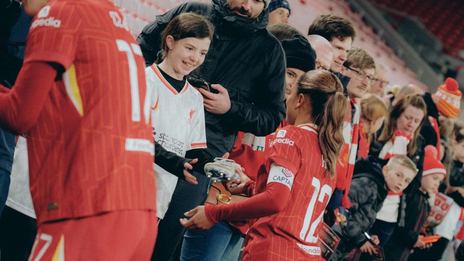 Photos: Liverpool FC Women fans enjoy Anfield win over Manchester United