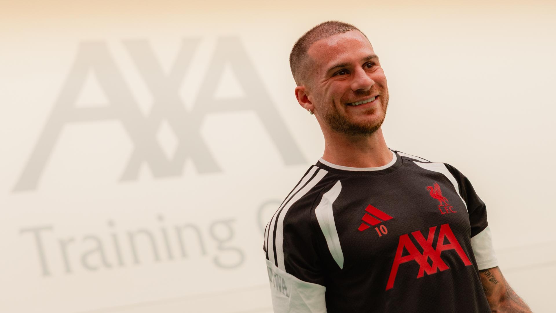Alexis Mac Allister back at Liverpool to begin pre-season work