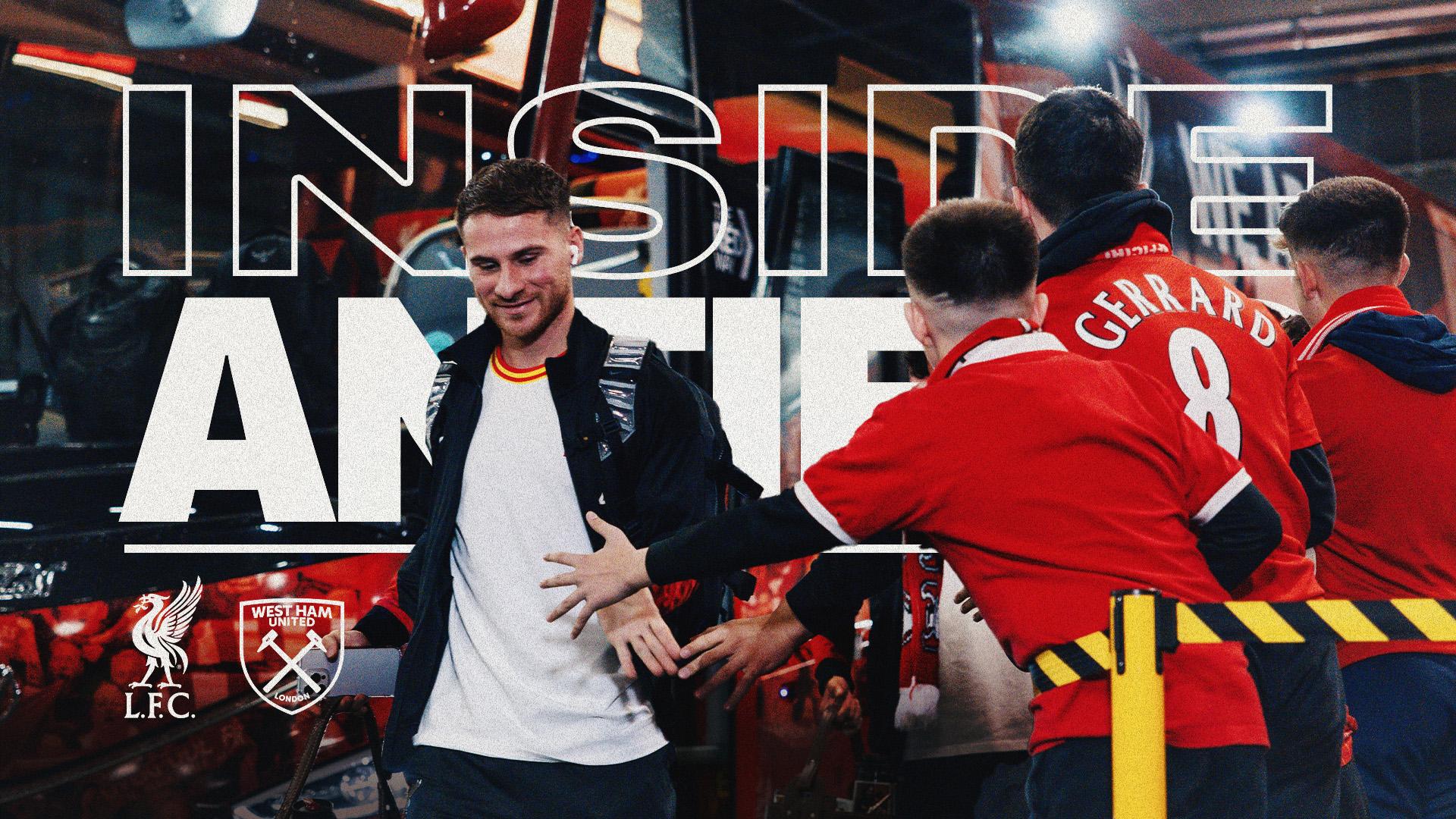 Inside Anfield: Tunnel cam and unseen moments from Liverpool 5-1 West Ham in Carabao Cup