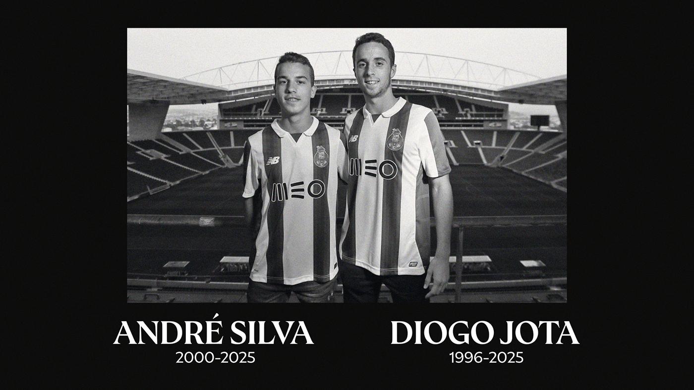 Diogo Jota and Andre Silva commemorations at Preston v Liverpool