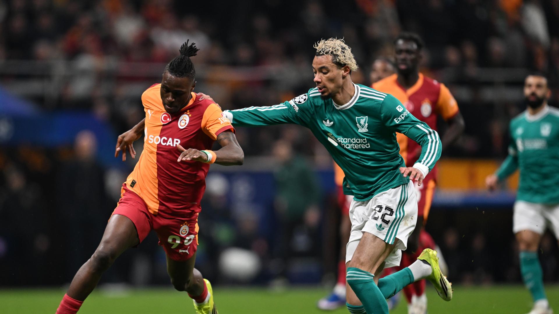 Liverpool lose at Galatasaray in first leg of UCL last-16 tie