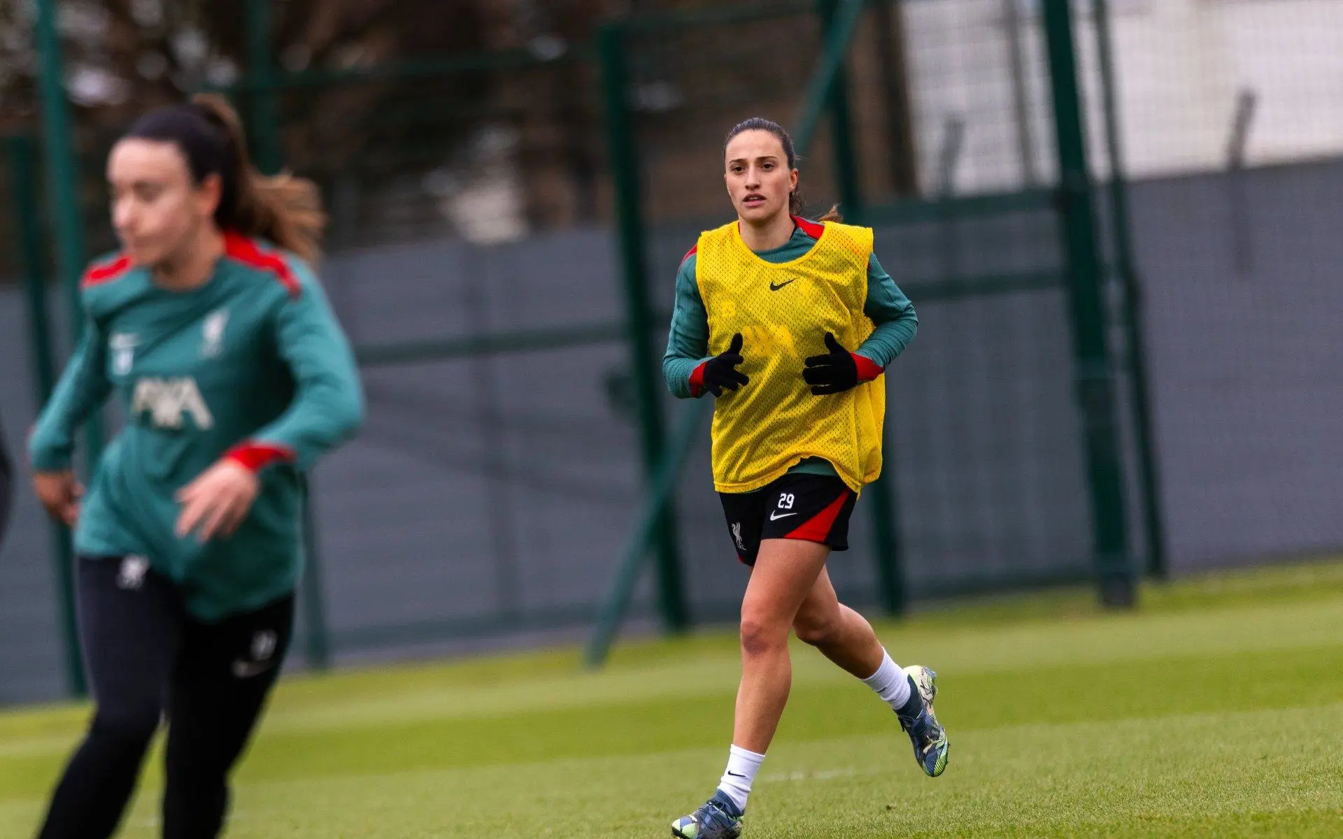 Training photos: Bernabe involved as Liverpool ready for WSL clash with West Ham