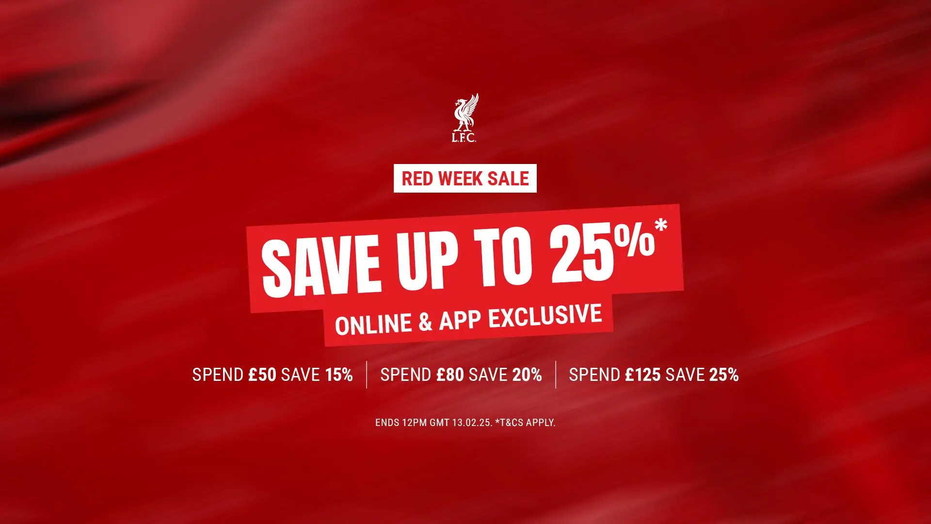 Last chance: Save up to 25% with LFC Retail's Red Week Sale