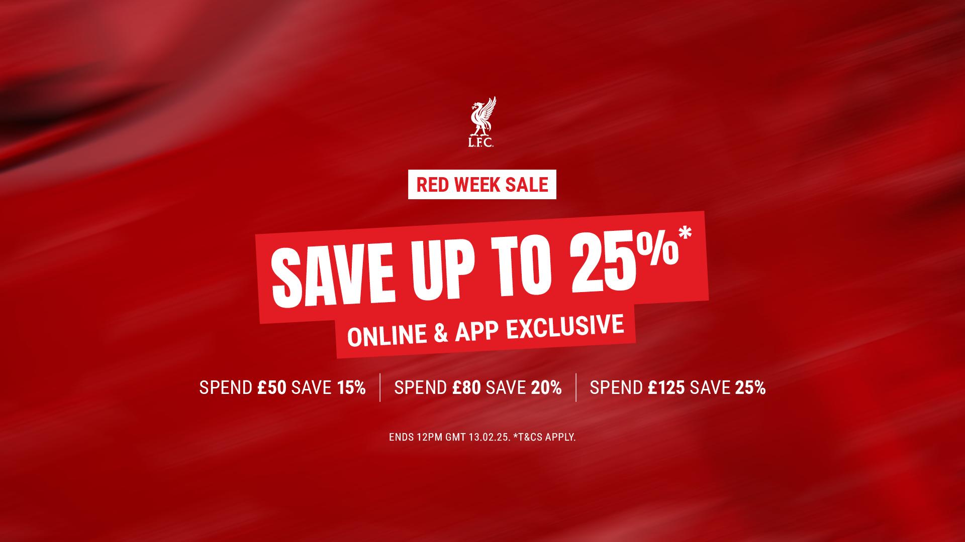 Last chance: Save up to 25% with LFC Retail's Red Week Sale