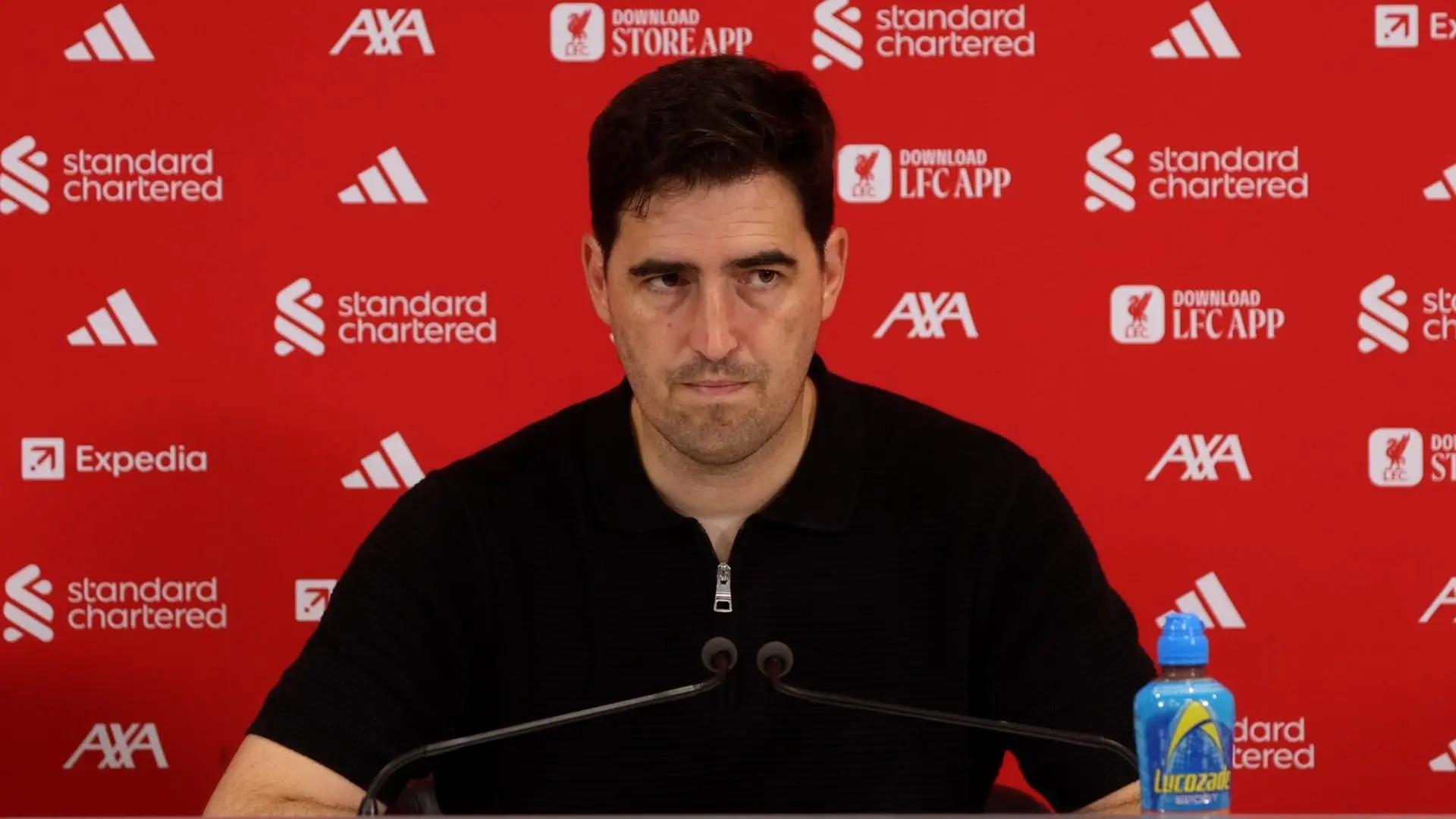 Liverpool 0-0 Fulham: Watch Andoni Iraola's post-match press conference