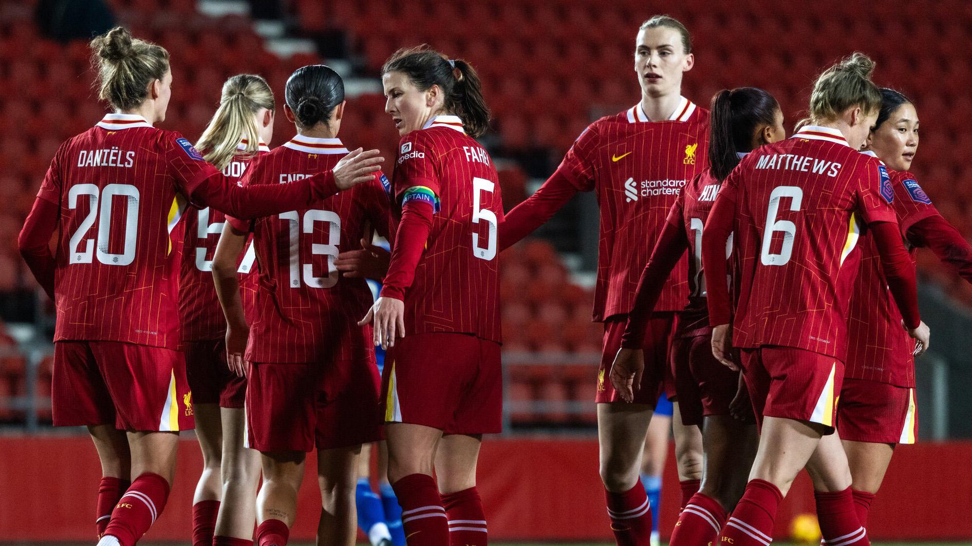 Women's League Cup highlights: Liverpool 4-0 Everton