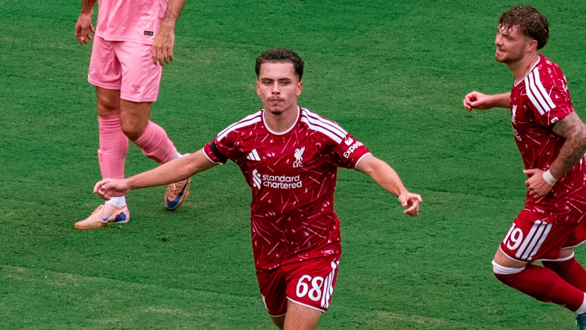 'I'm proud' - Kieran Morrison on Liverpool goal, pre-season, Iraola and more