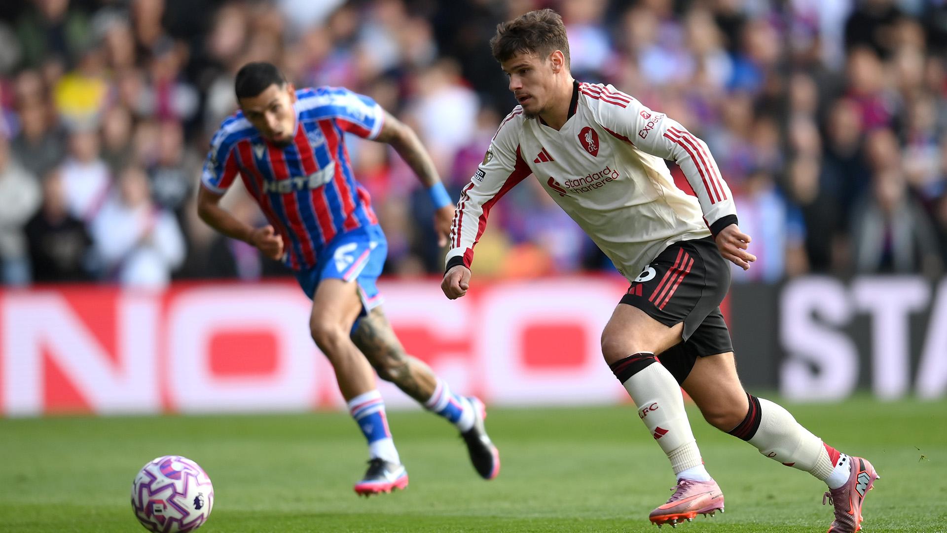 Crystal Palace 2-1 Liverpool: Watch match action