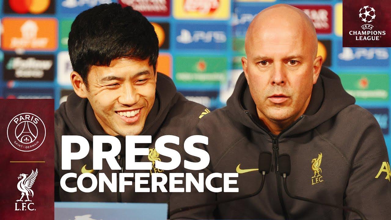 Watch Liverpool's pre-PSG press conference in full