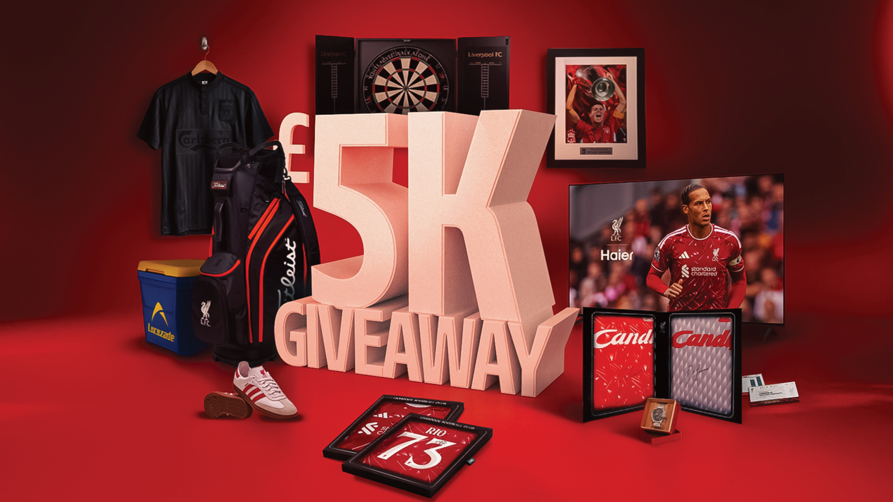 All Red 5k giveaway - 21/10/2026