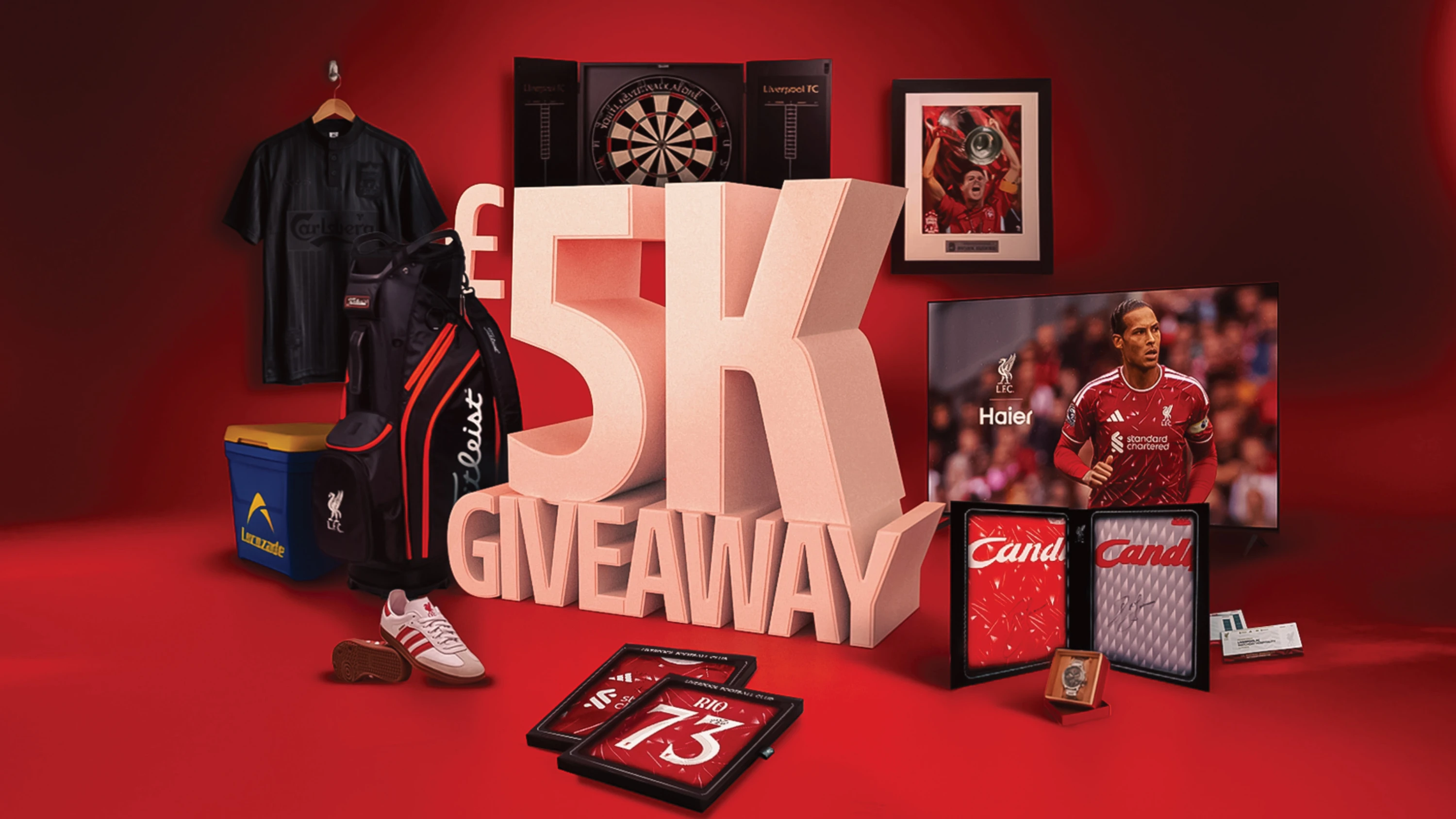 All Red 5k giveaway - 21/10/2026