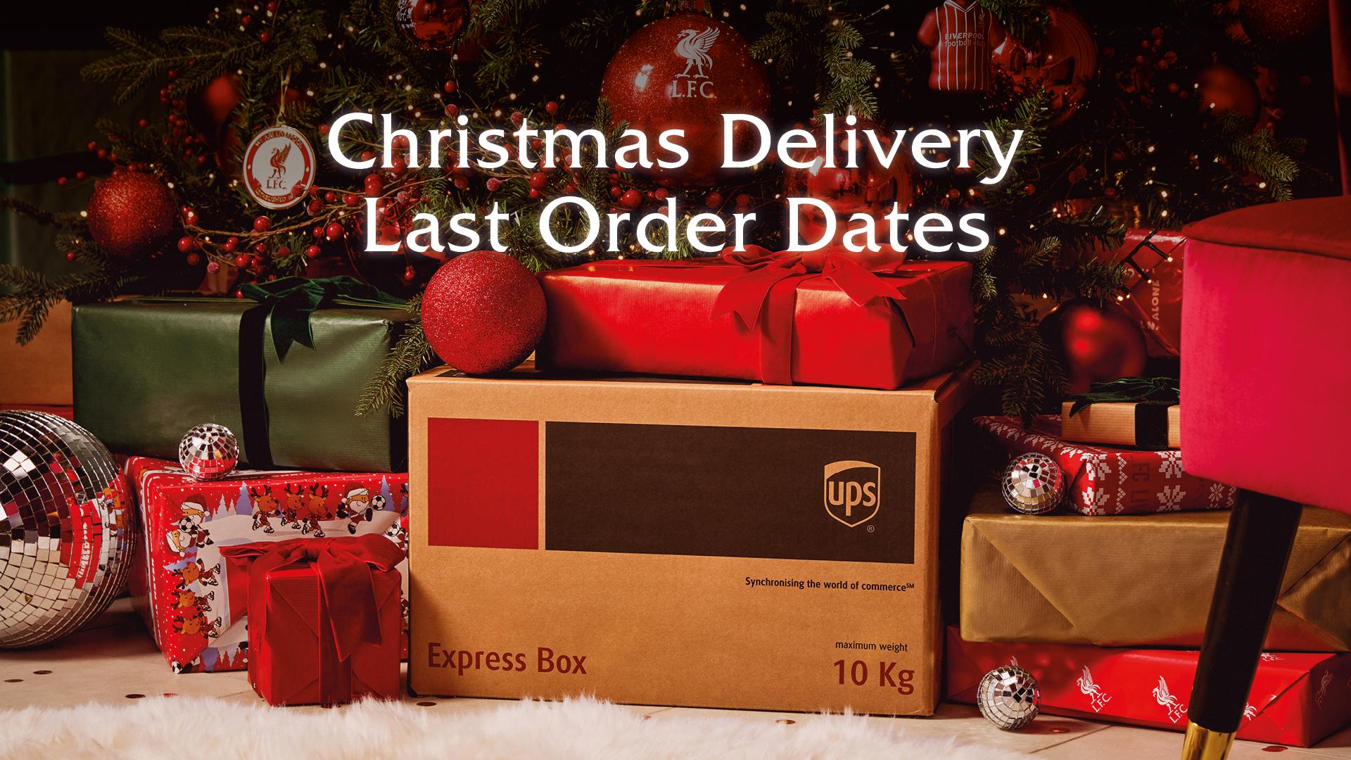LFC Retail's last order dates for Christmas delivery