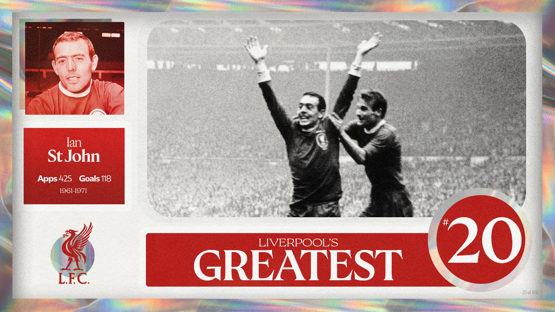 Liverpool's Greatest - No.20: Ian St John