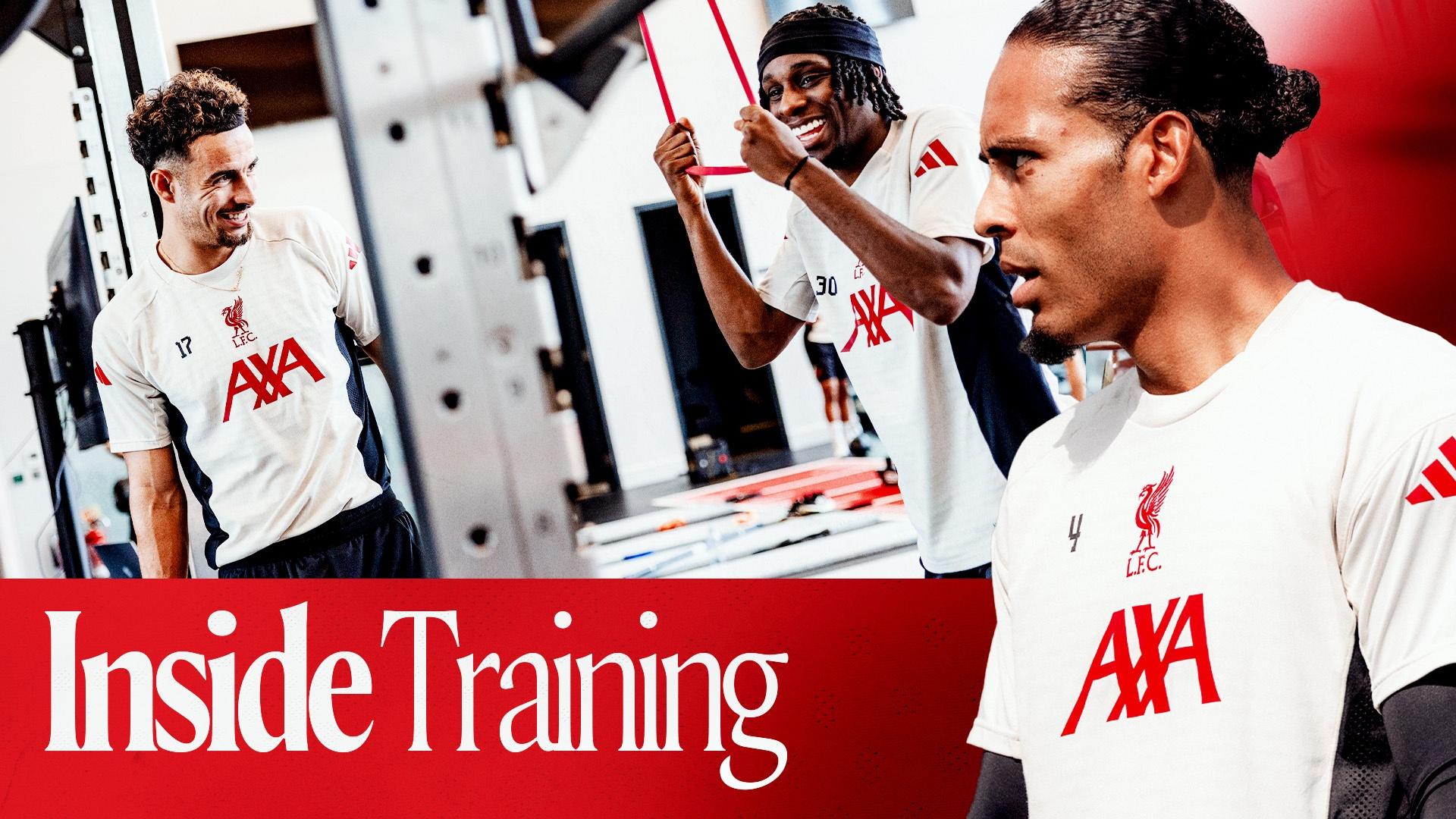 Inside Training: Behind-the-scenes access ahead of Premier League start