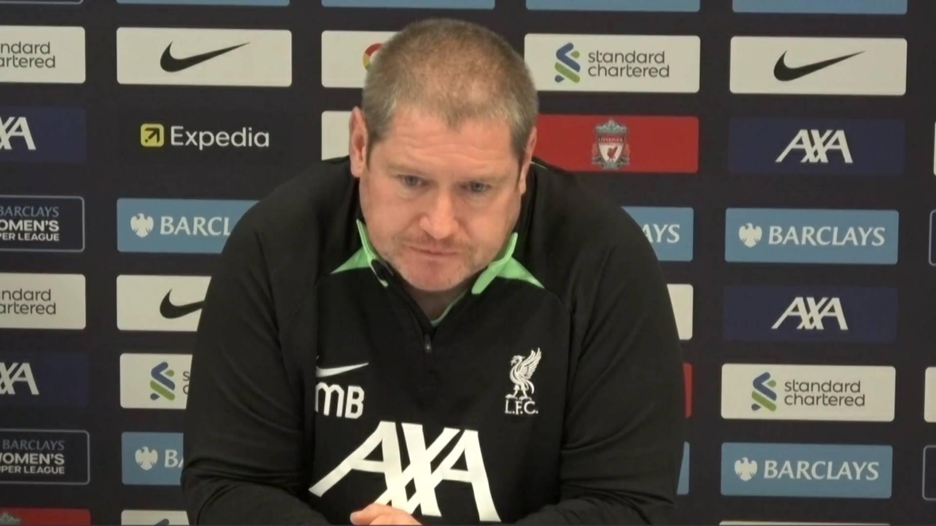 Watch Matt Beard's pre-Man City press conference in full
