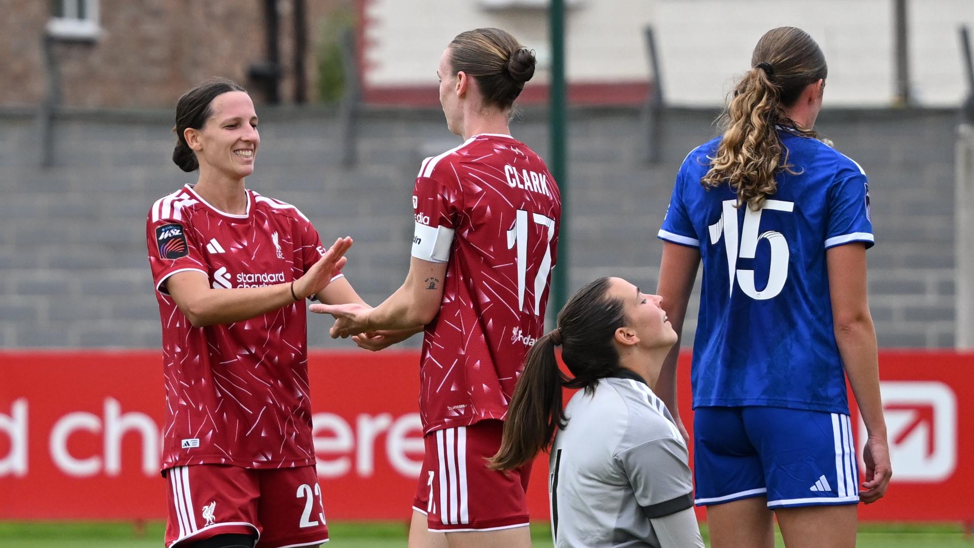 Women's friendly highlights: Liverpool 2-0 Leicester City