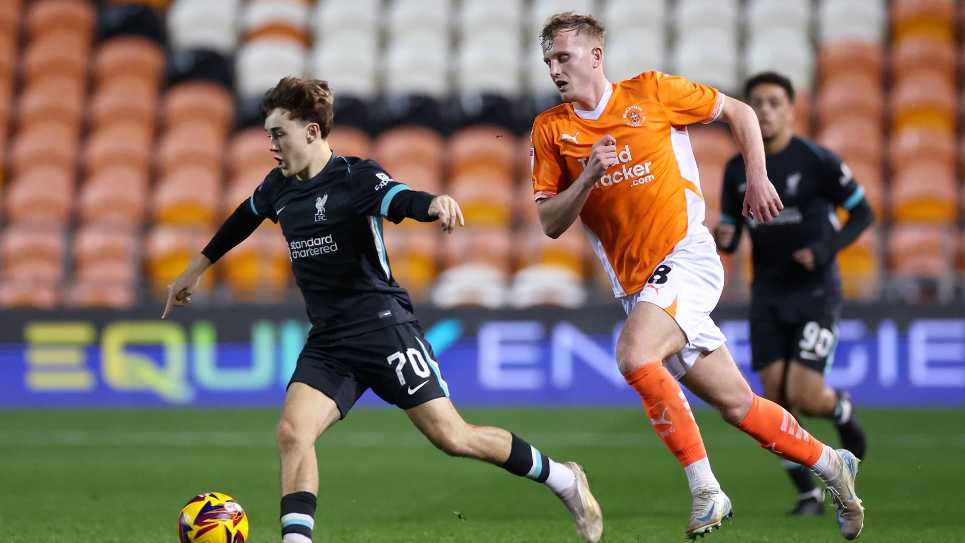 Watch highlights of Liverpool U21s' Bristol Street Motors Trophy clash at Blackpool