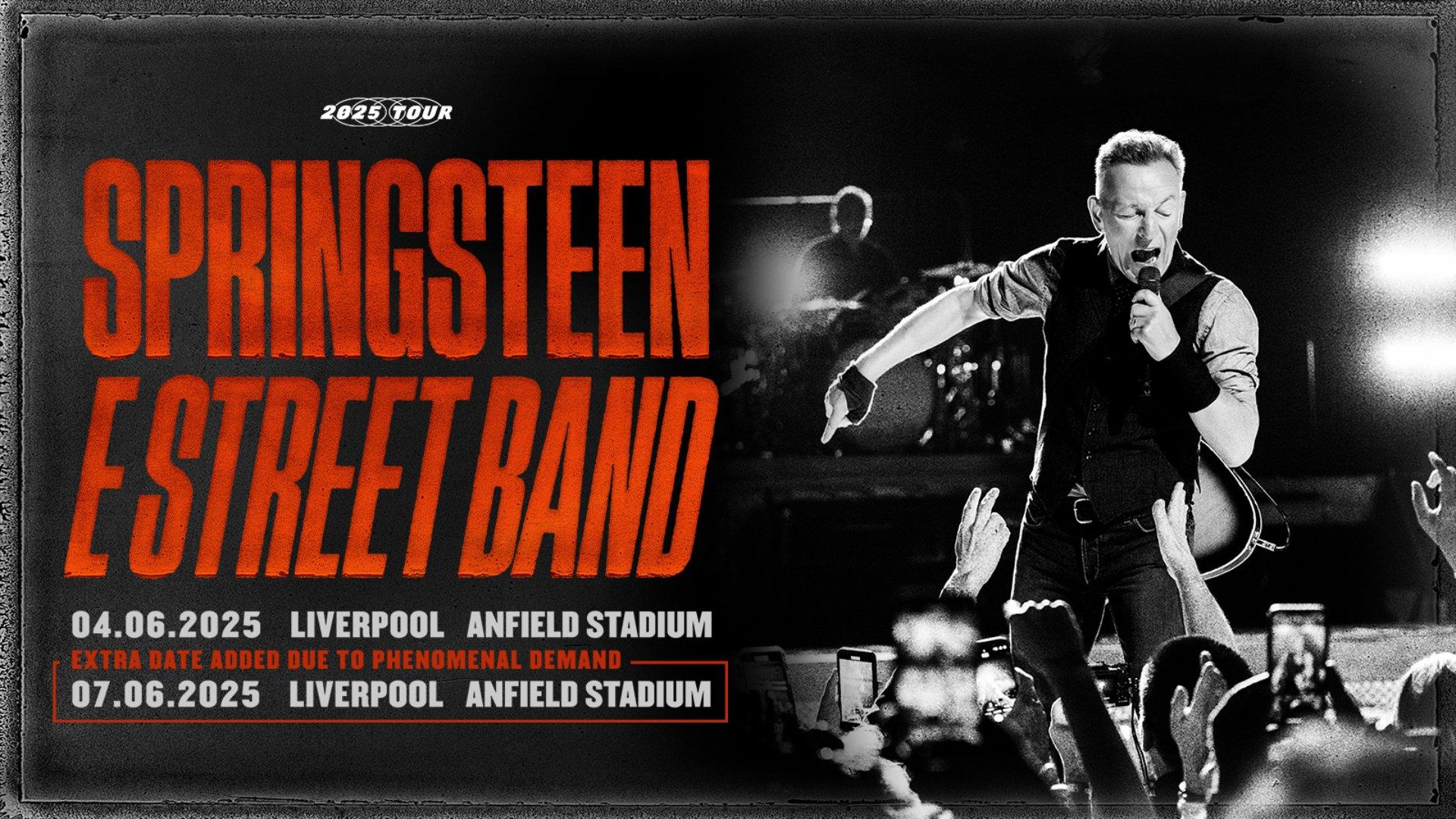 Bruce Springsteen and The E Street Band add extra show at Anfield