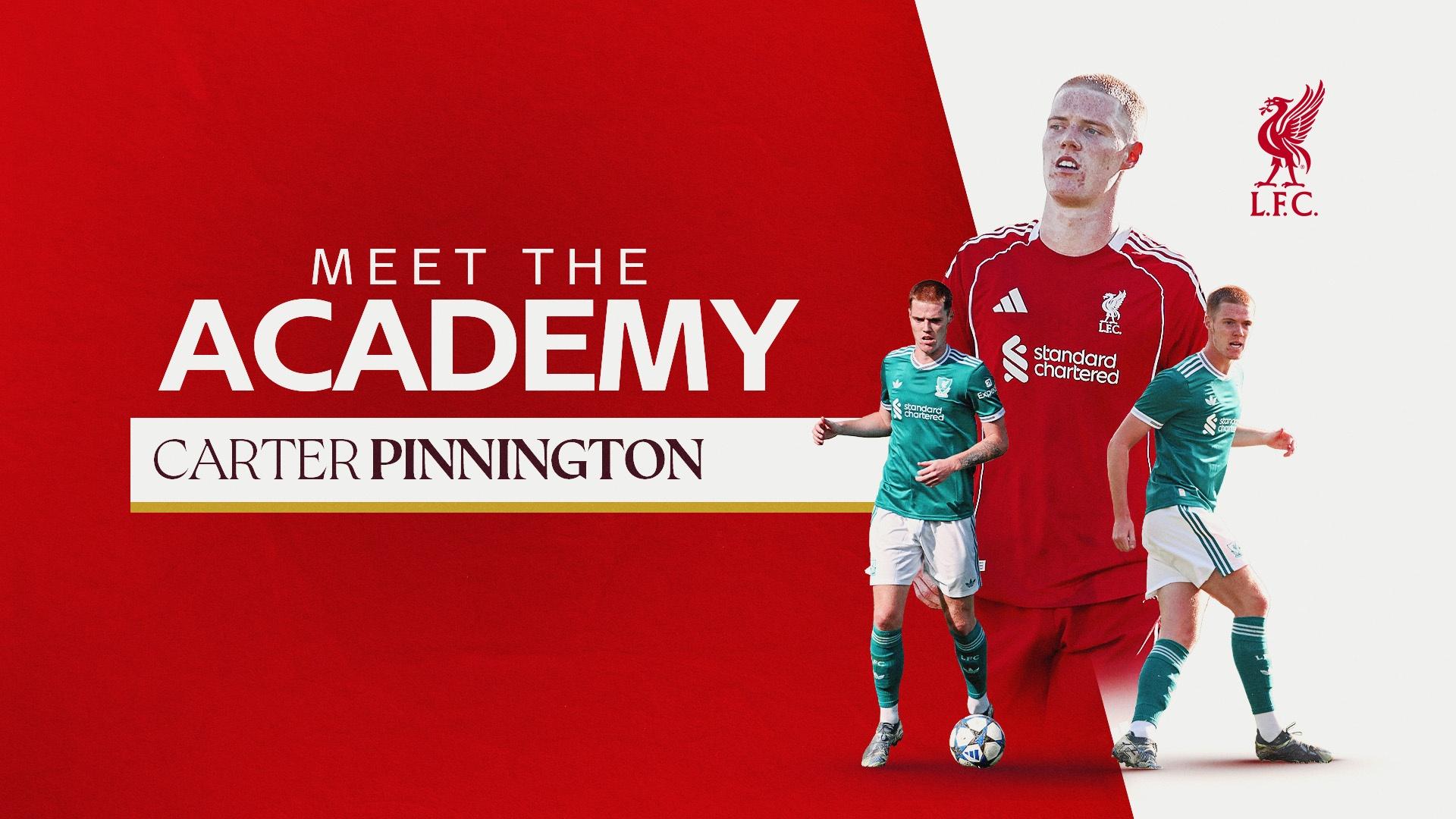 Meet the Academy: The mature, driven and talented Carter Pinnington