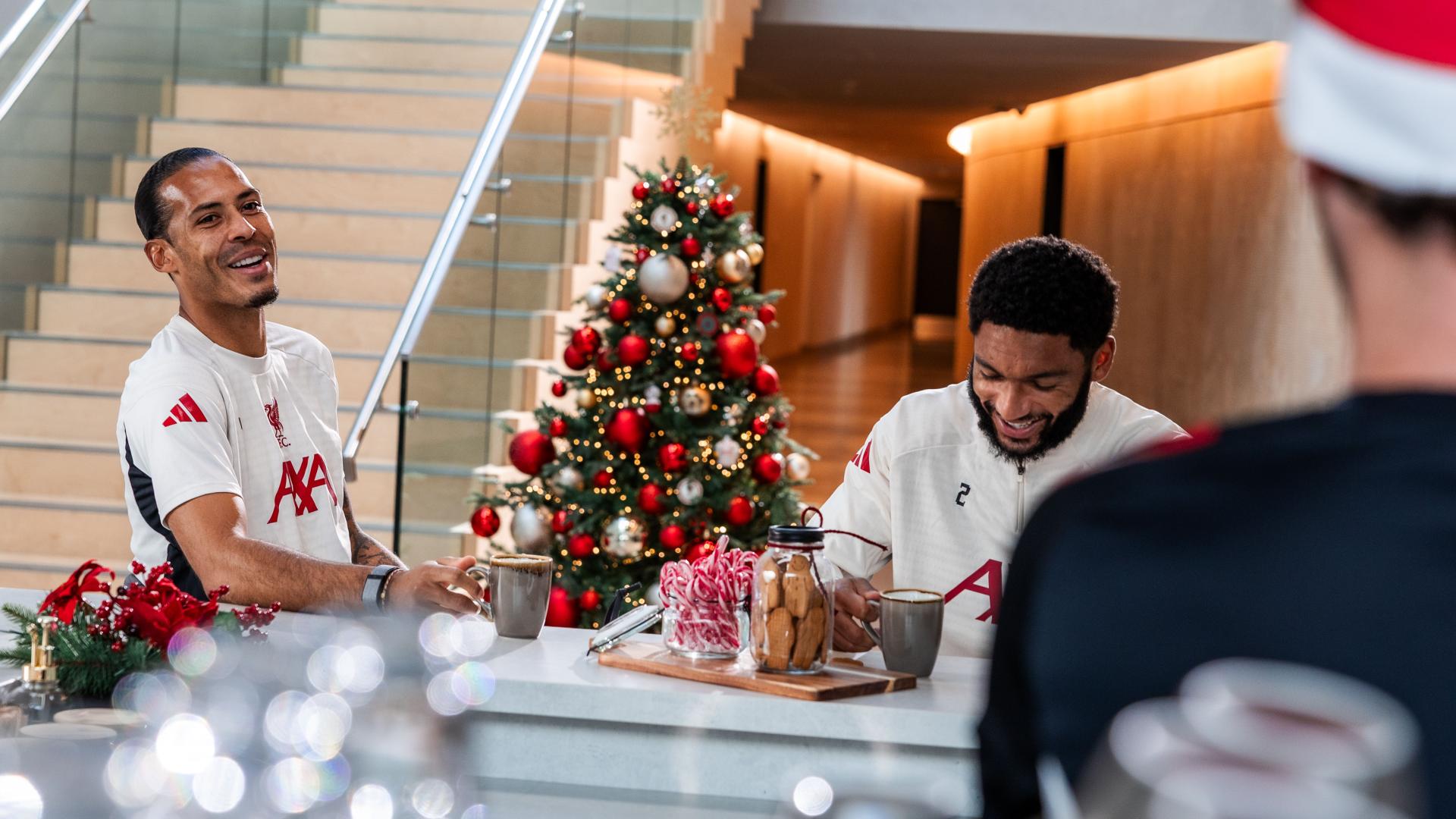 Photos: Behind the scenes of LFC Retail's new Christmas advert