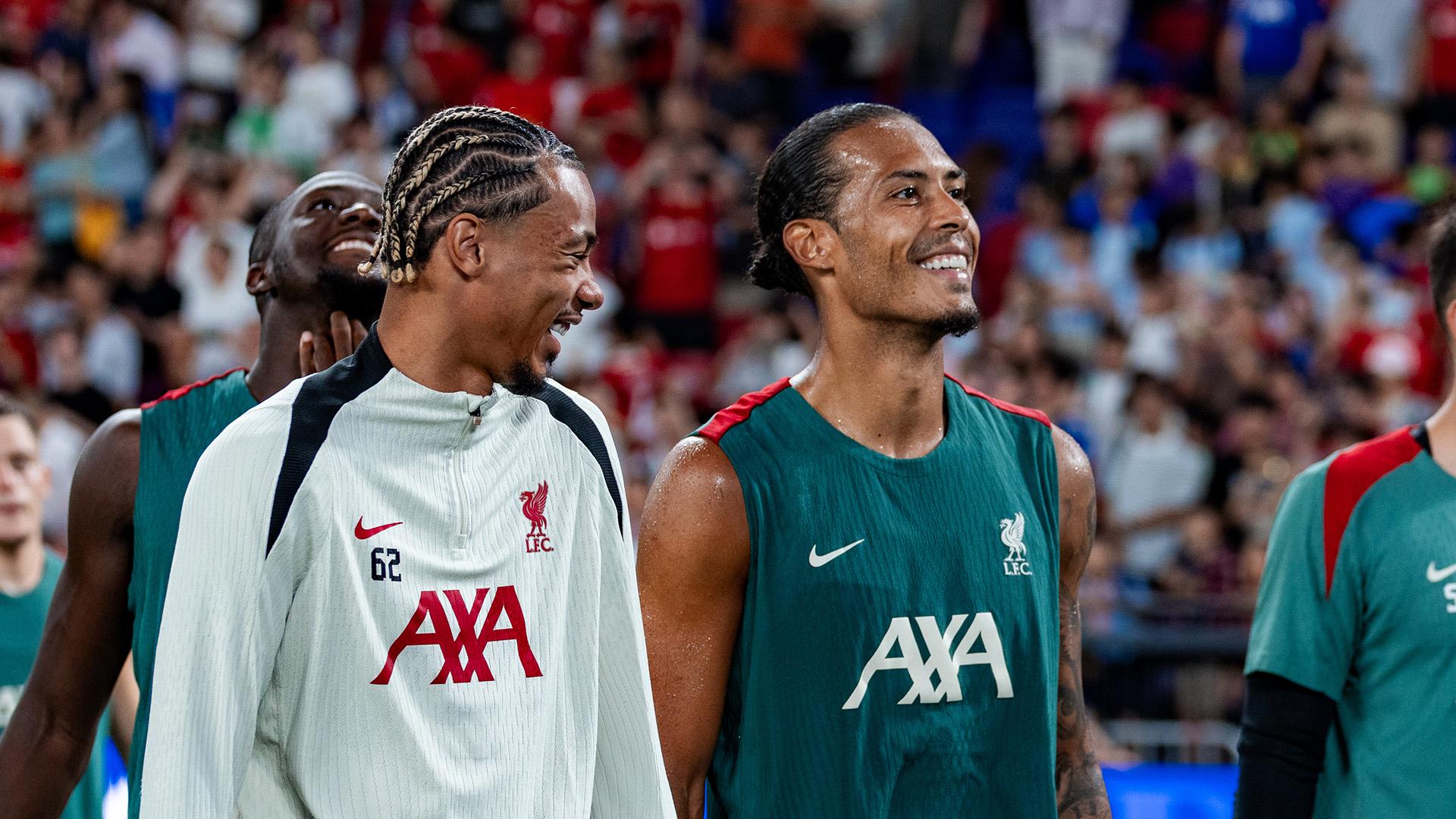 Virgil van Dijk explains message to new Liverpool signings