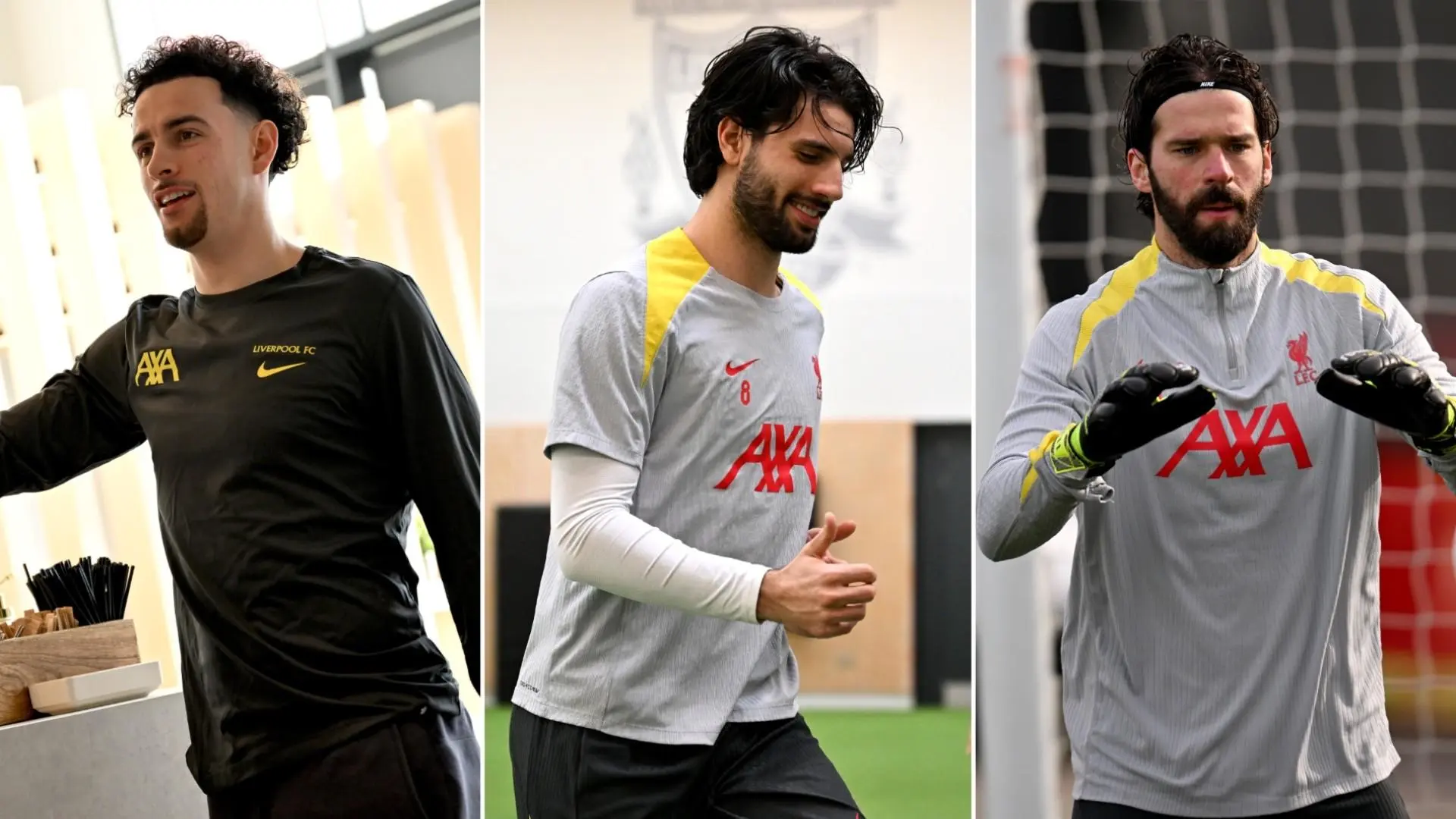 Training photos: Liverpool's prep for UCL trip to Paris Saint-Germain