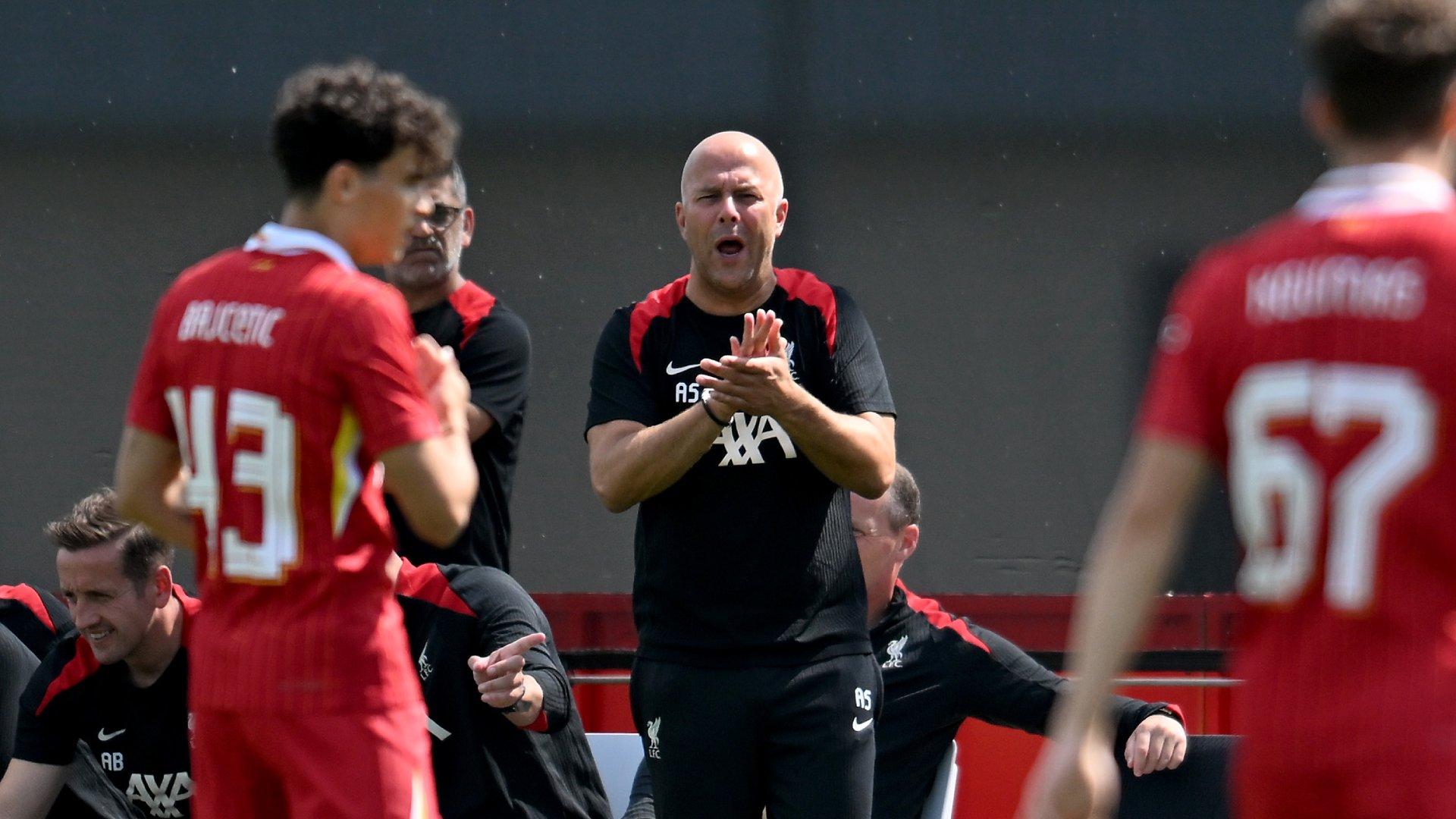 Arne Slot: We couldn't have asked for more from the boys so far