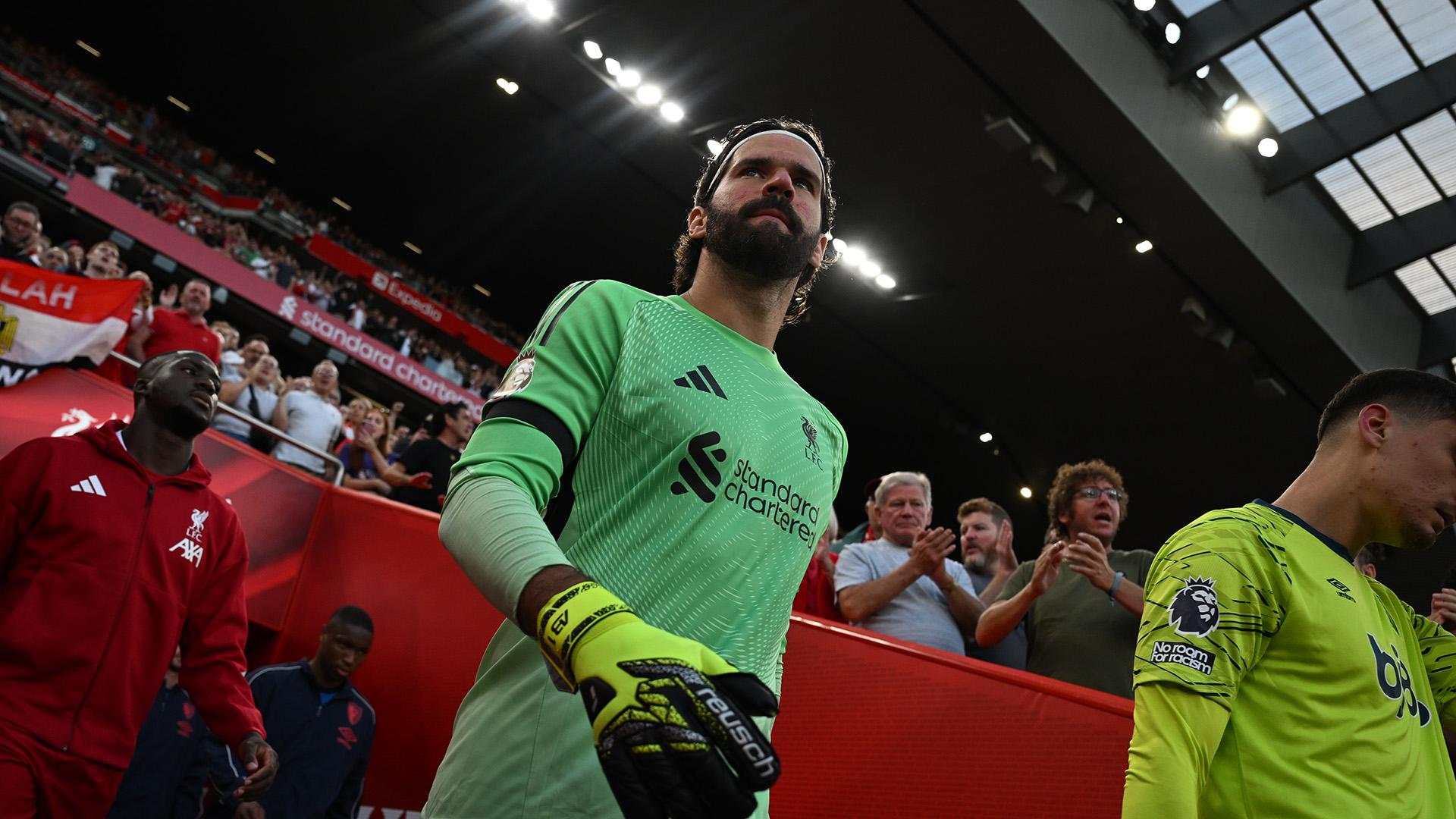 Alisson Becker becomes seventh Liverpool goalkeeper to reach 300 appearances