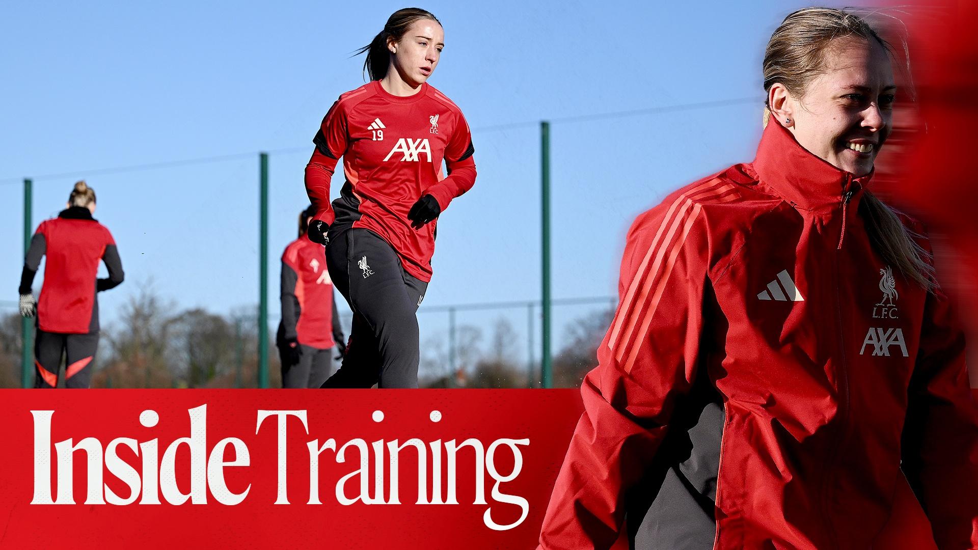 Inside Training: Alice Bergstrom meets new teammates as LFC Women return
