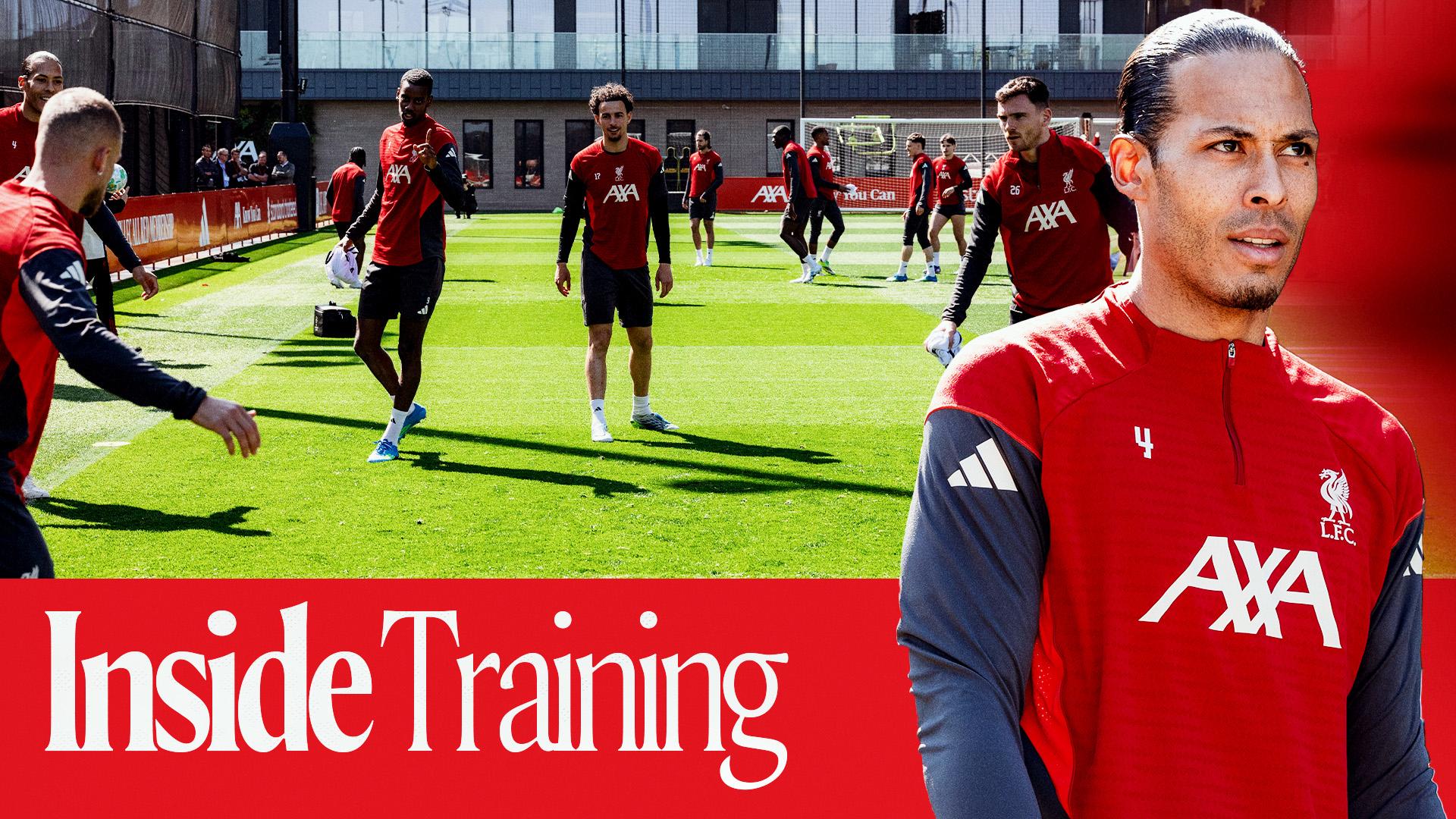 Inside Training: Behind the scenes of Liverpool's build-up for Palace