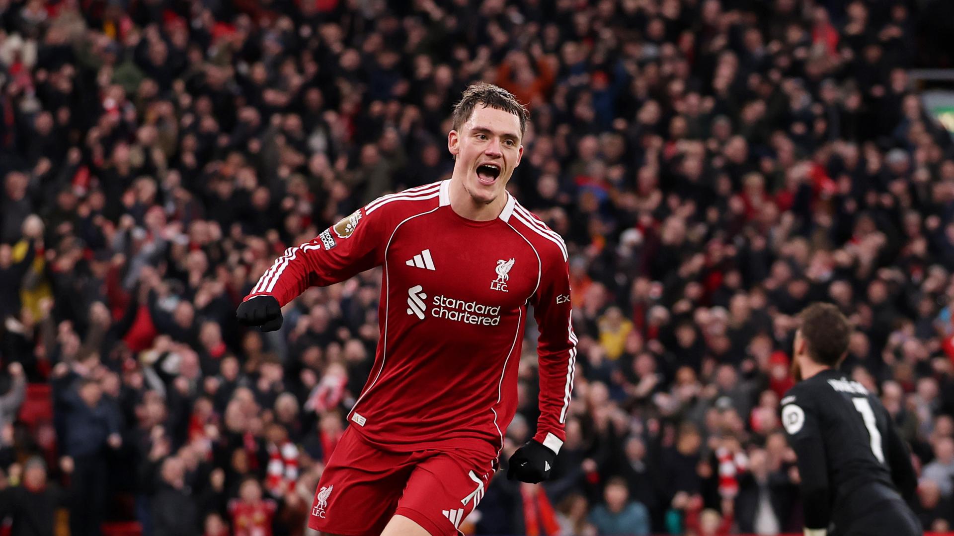 'I was confident' - Florian Wirtz on scoring first Liverpool goal