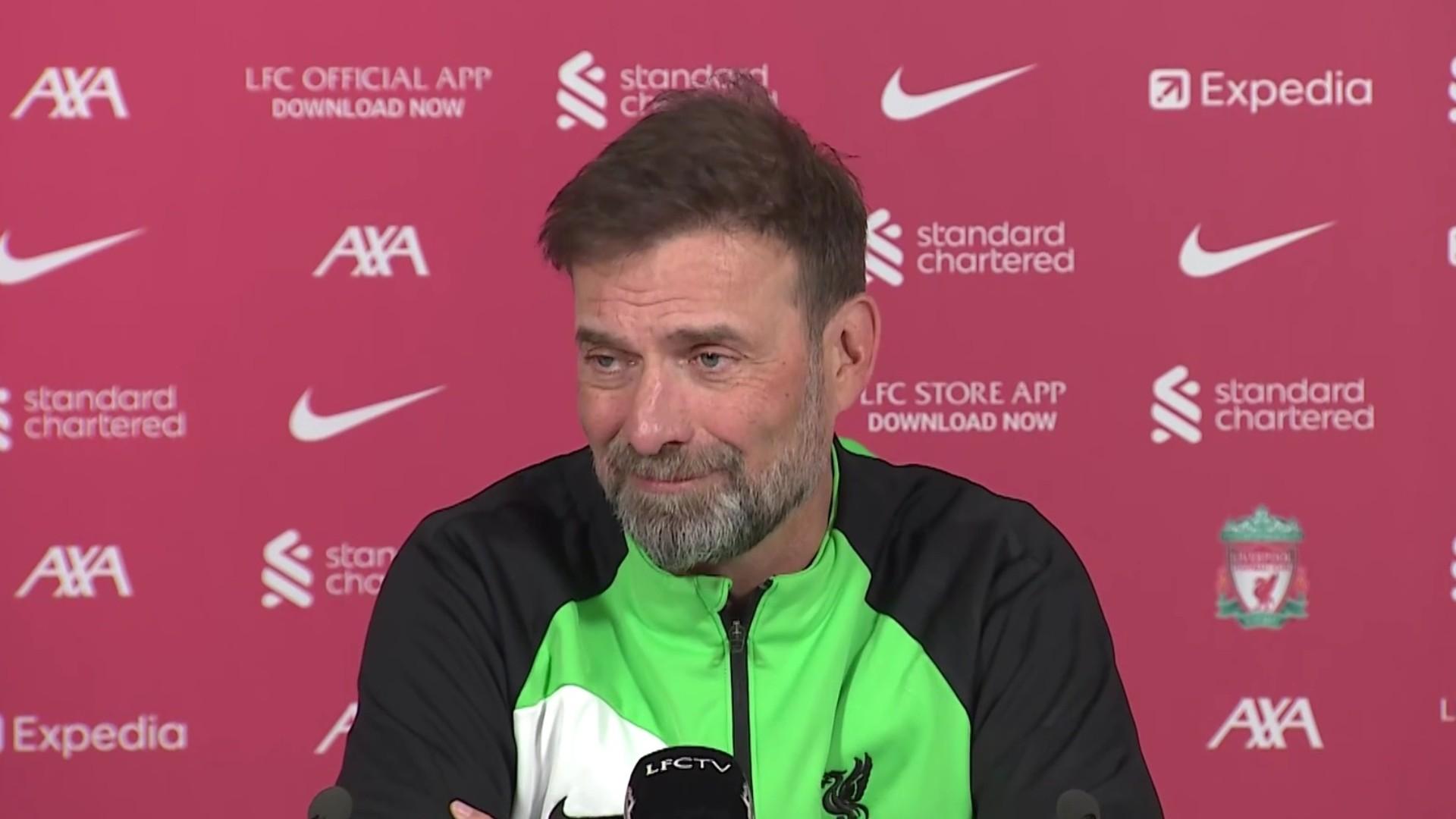 On demand: Watch Jürgen Klopp's Merseyside derby press conference