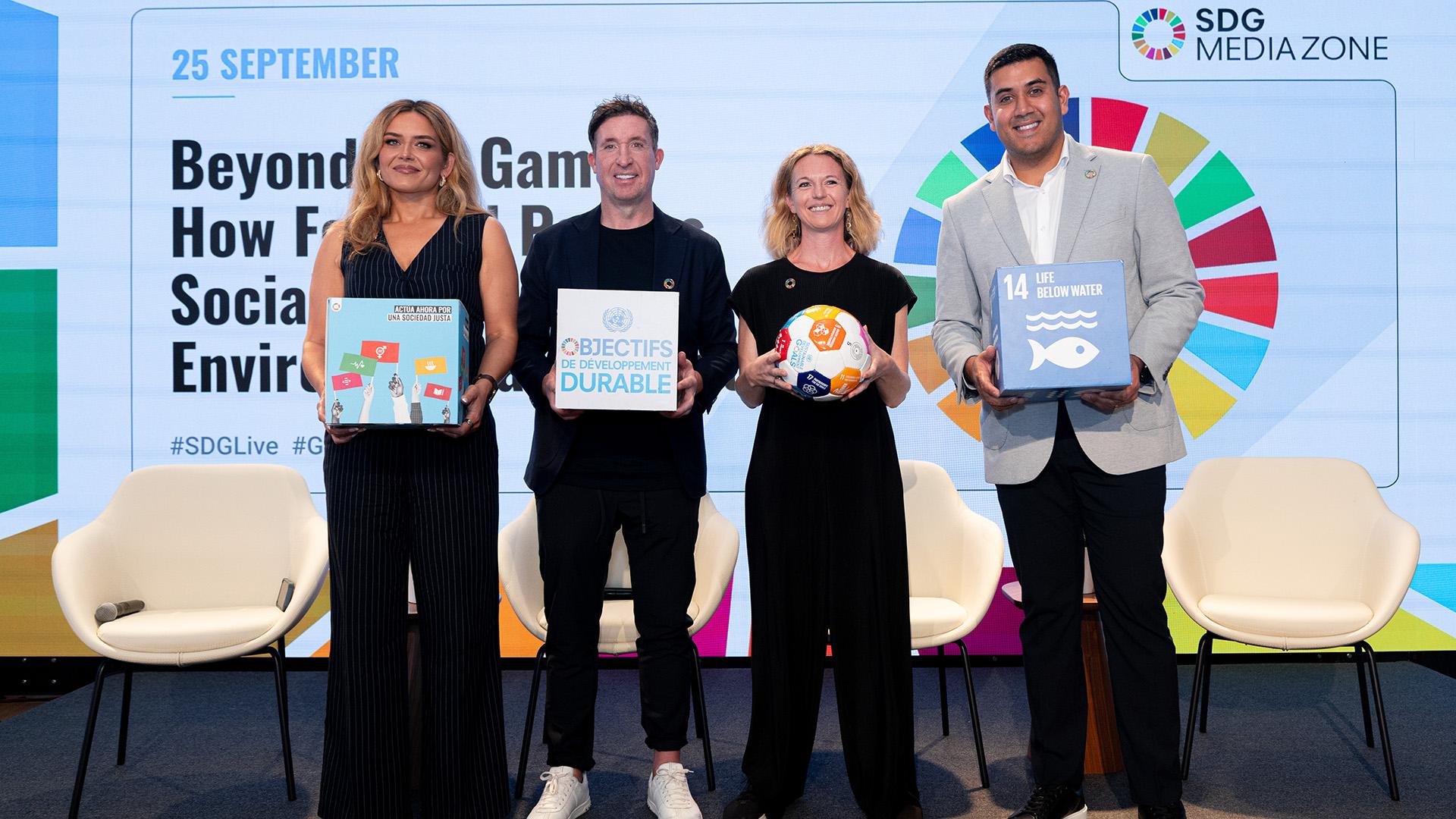Robbie Fowler joins LFC and The Red Way at United Nations for New York Climate Week