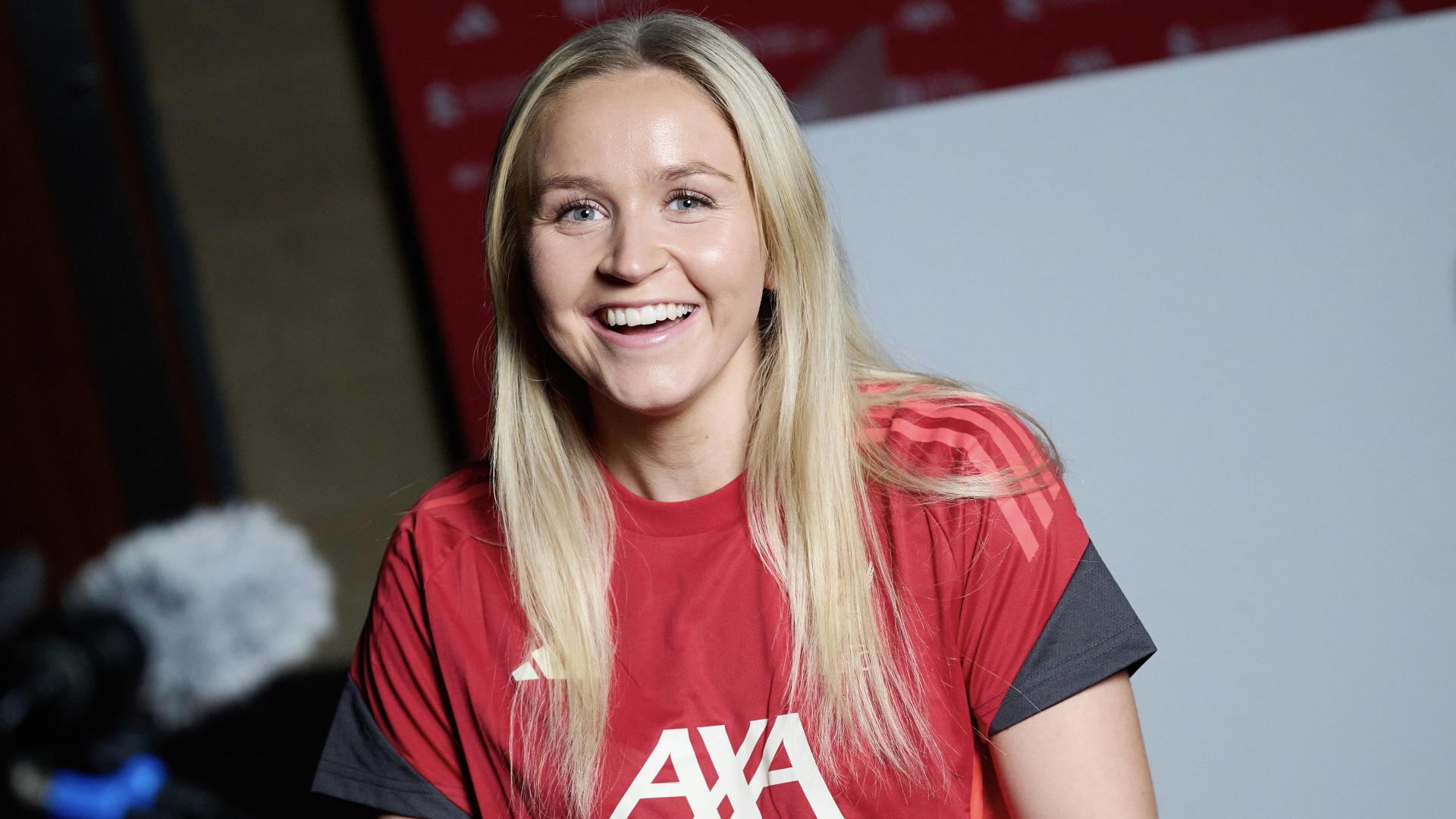 'This has been my dream' – Anna Josendal's first interview as a Liverpool player