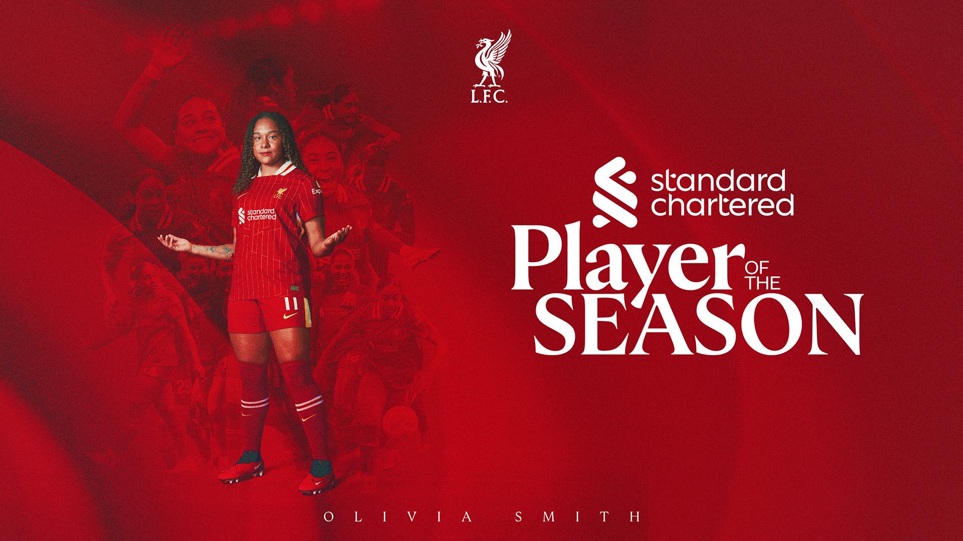 Olivia Smith named LFC Women's Player of the Season for 2024-25