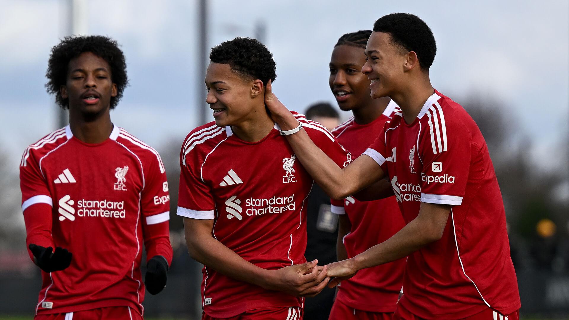Watch U18s highlights: Liverpool 6-1 Leeds United