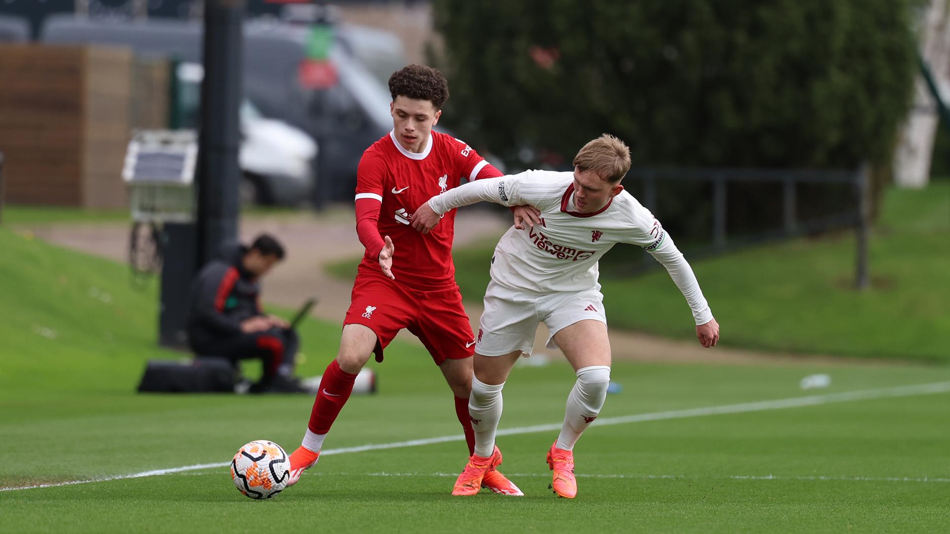 U18s match report: Liverpool suffer heavy defeat against Man Utd