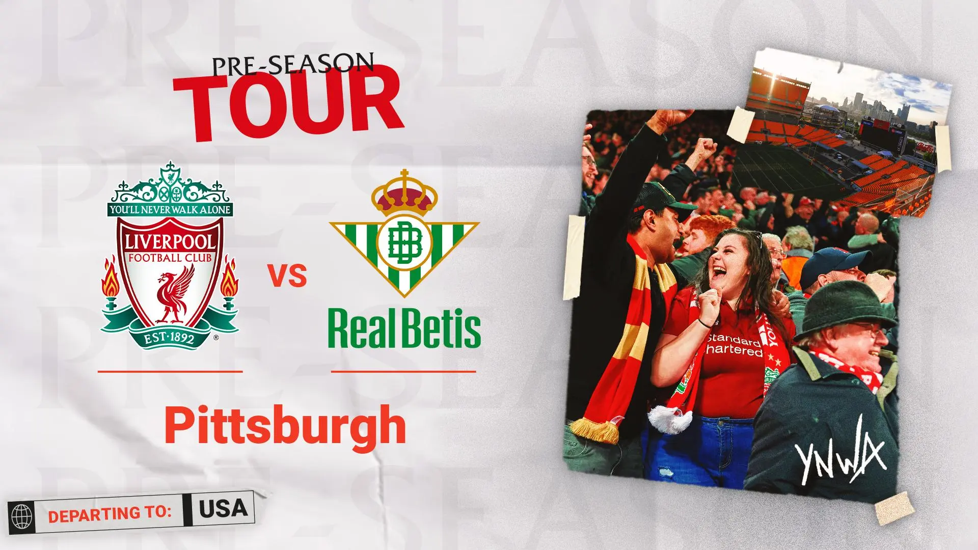 Liverpool add clash with Real Betis to USA pre-season tour