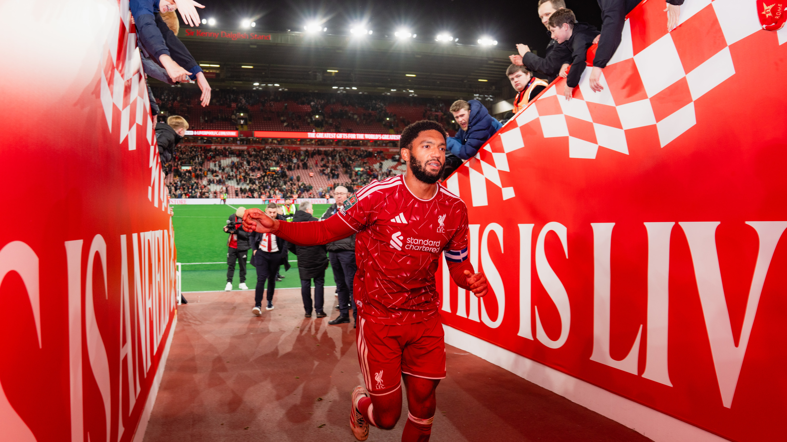 Inside Anfield v Chelsea - 29/10/2026