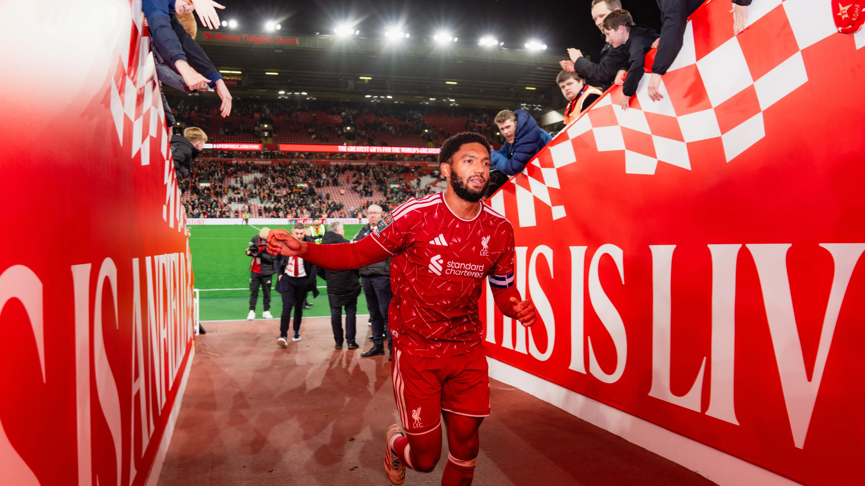 Inside Anfield v Chelsea - 29/10/2026