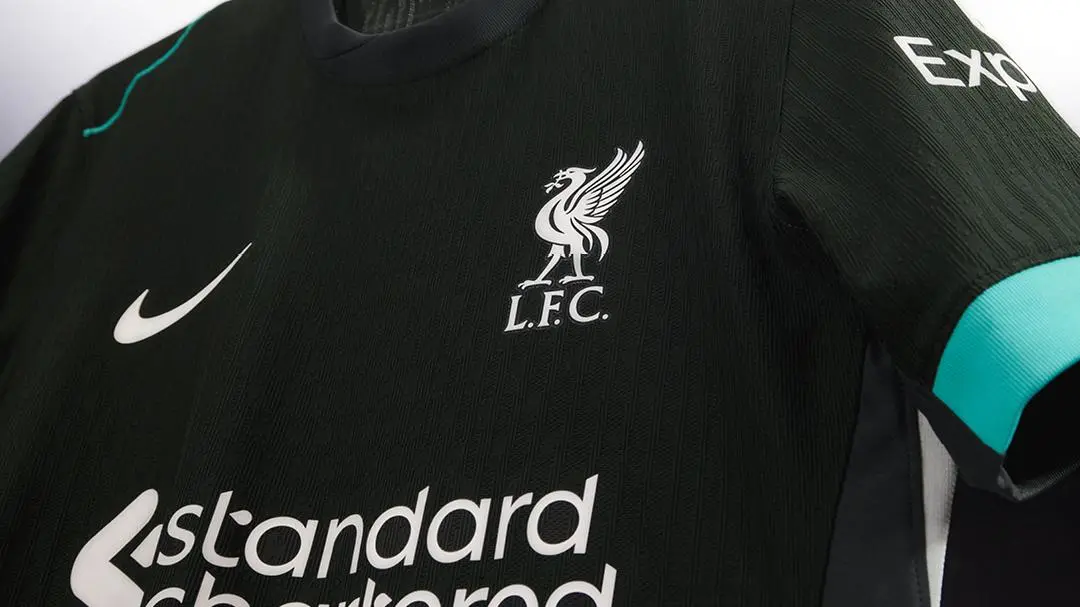 Take a closer look at Liverpool's new Nike away kit