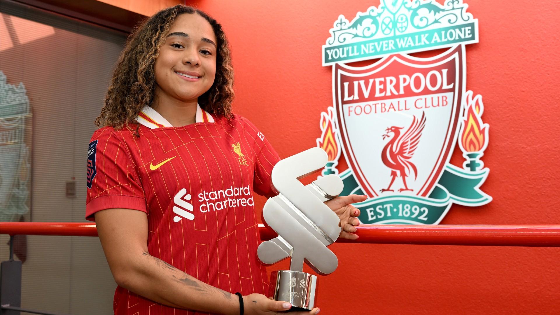 Olivia Smith wins LFC Women Player of the Month award for January