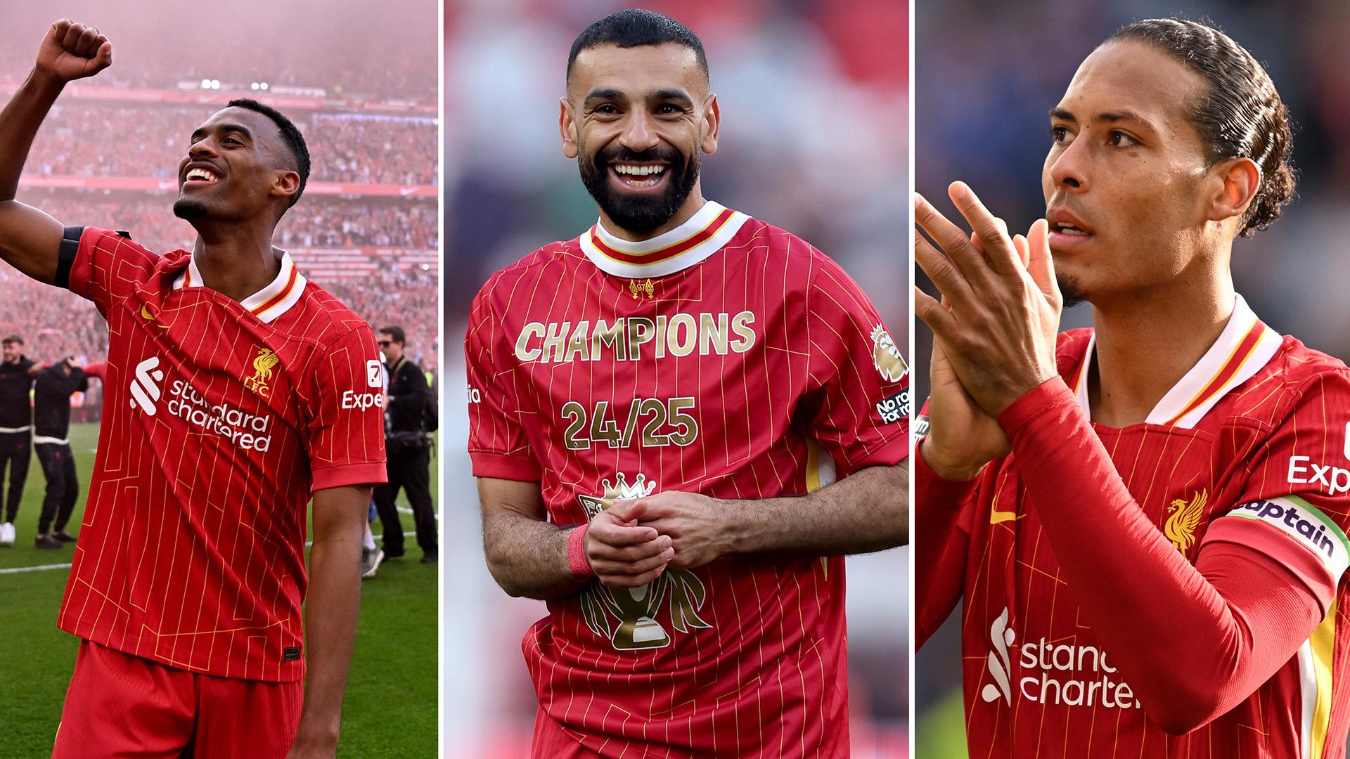 Gravenberch, Salah and Van Dijk up for Premier League Player of the Season