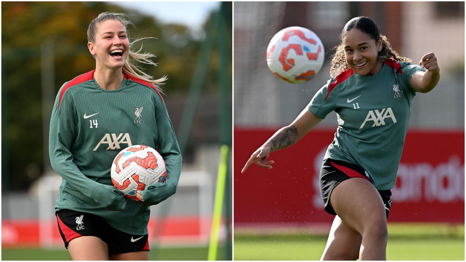 Training photos: LFC Women's Friday workout ahead of Crystal Palace contest