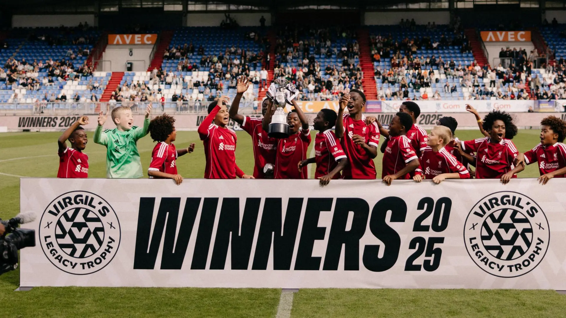 'Virgil was so happy for our U13s, he is a true inspiration'