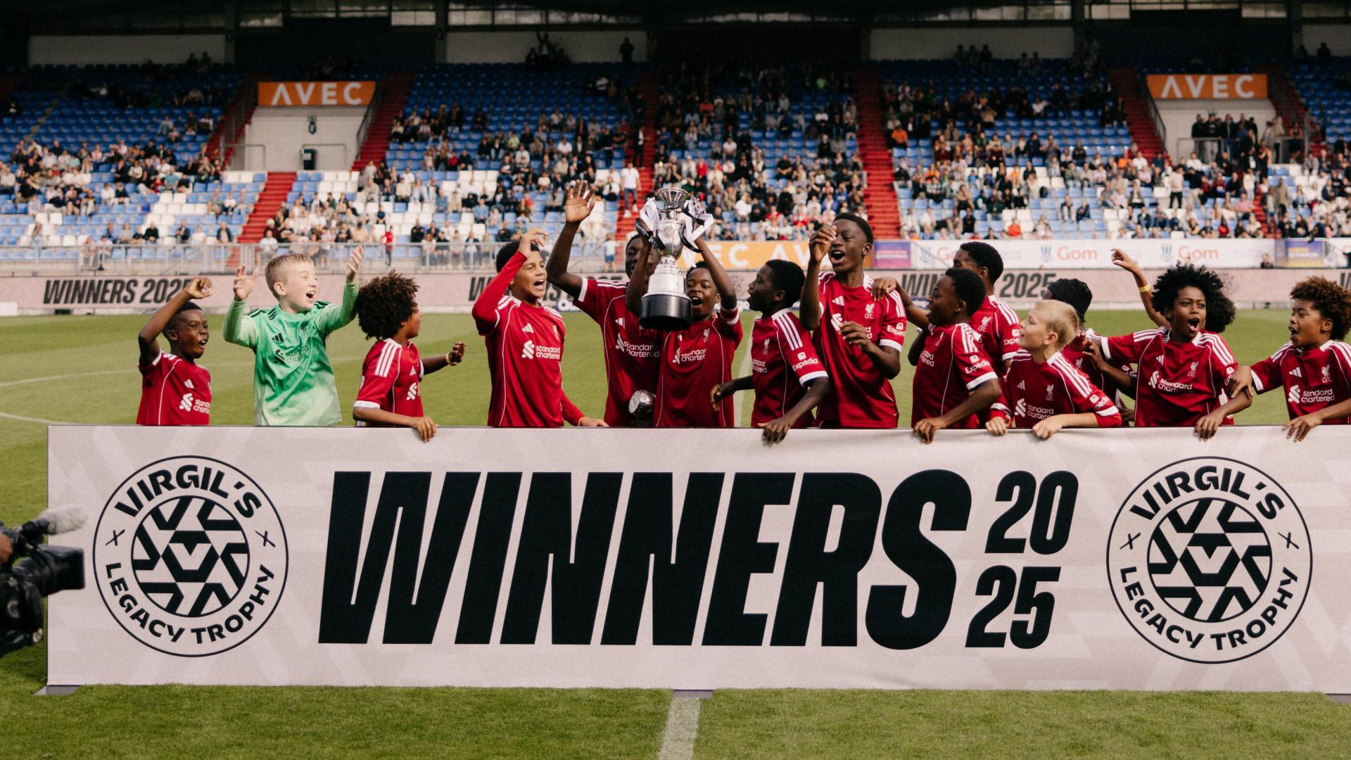 'Virgil was so happy for our U13s, he is a true inspiration'