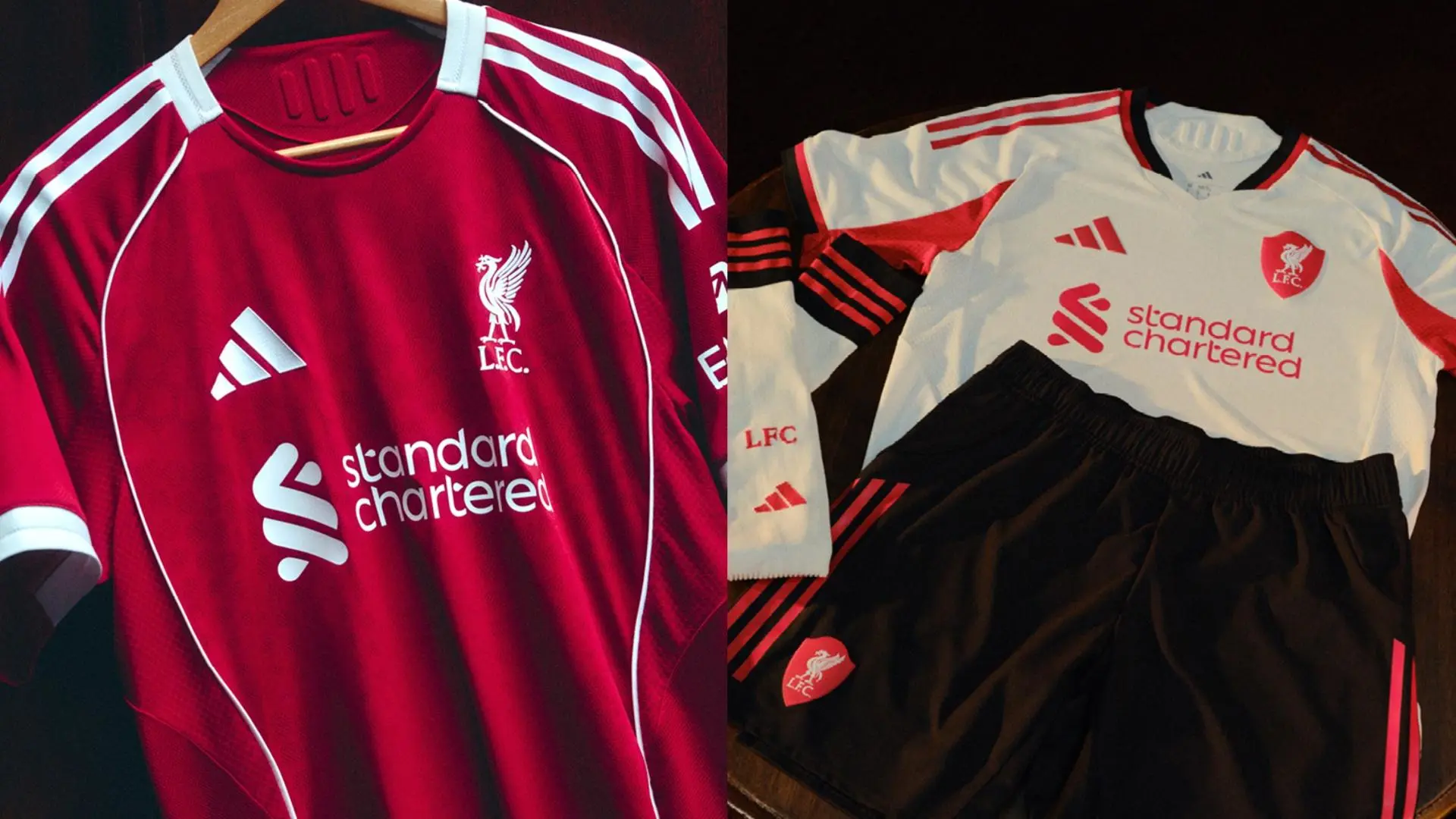 Photos: A closer look at Liverpool's new adidas home and away kits