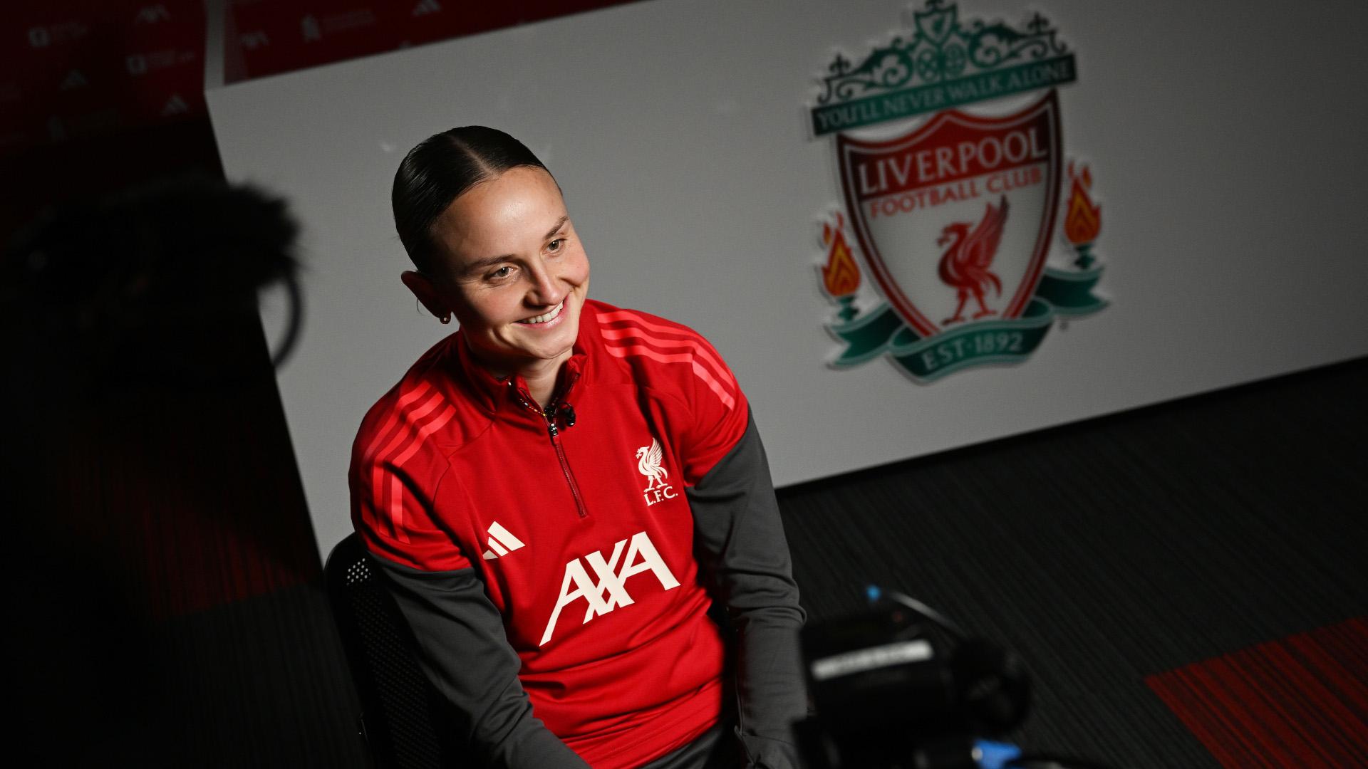 Martha Thomas on LFC loan move: 'I'm excited and looking forward to helping'